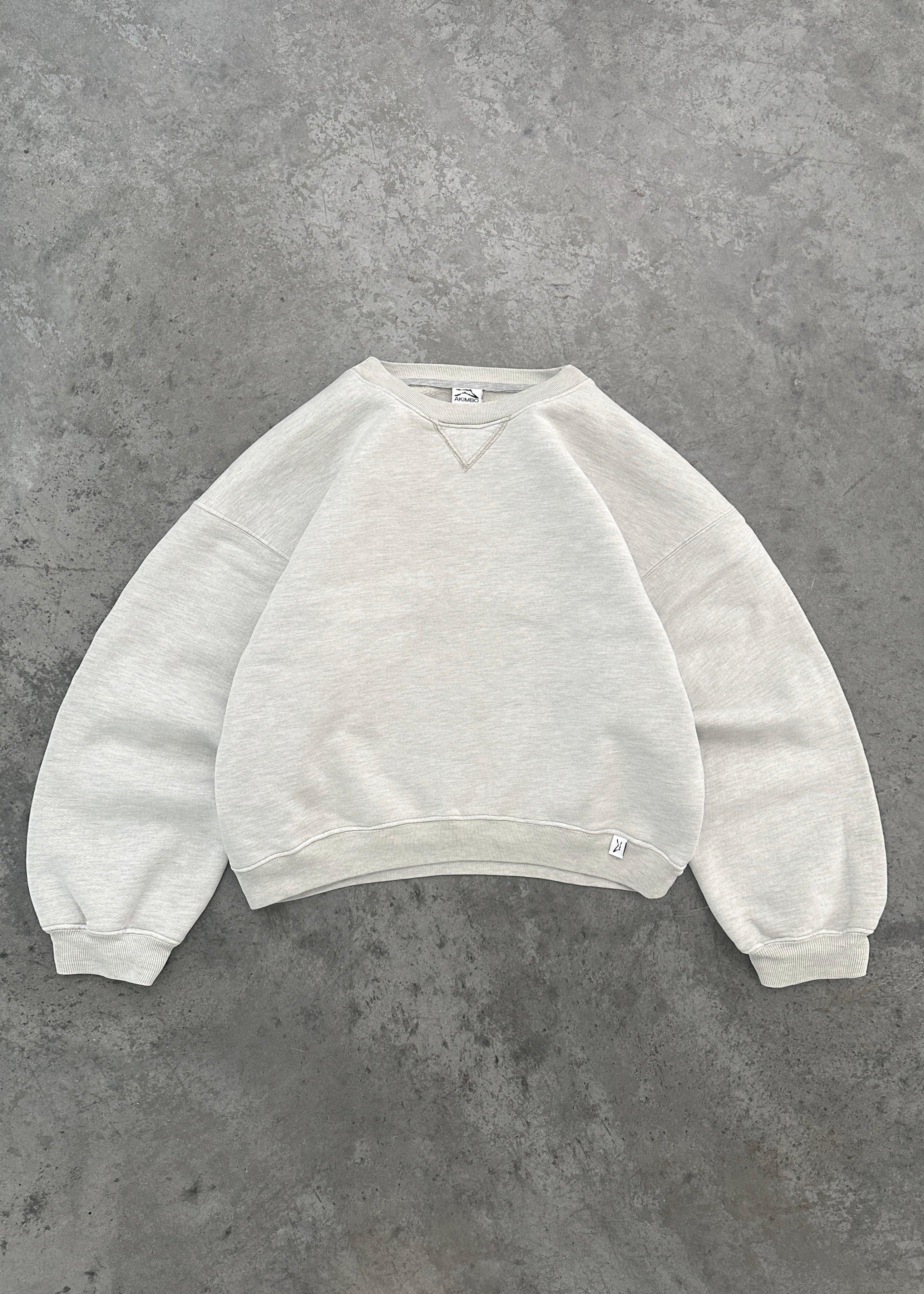 AKIMBO CREWNECK - HEATHER GREY