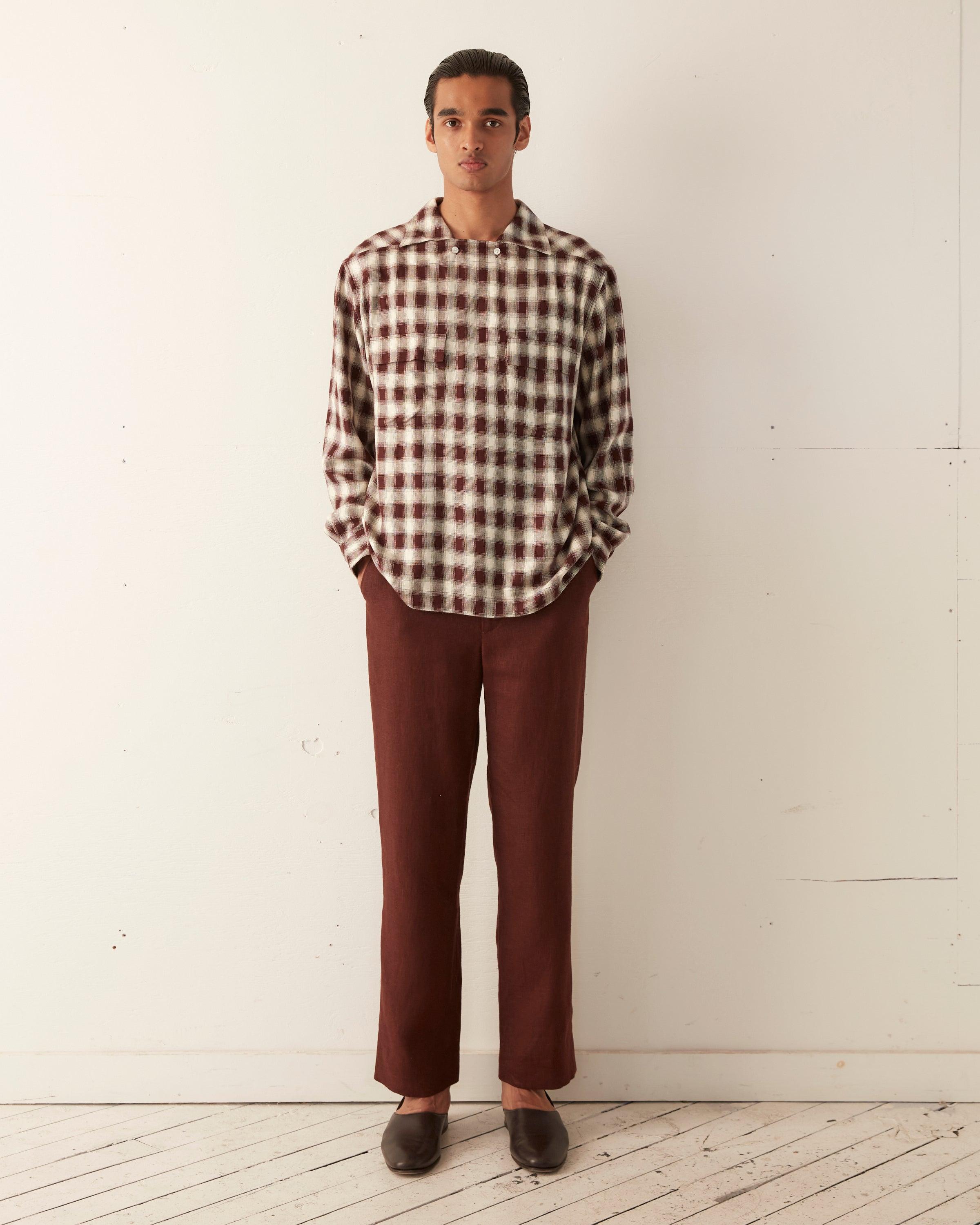 Shadow Plaid Wrenn Shirt