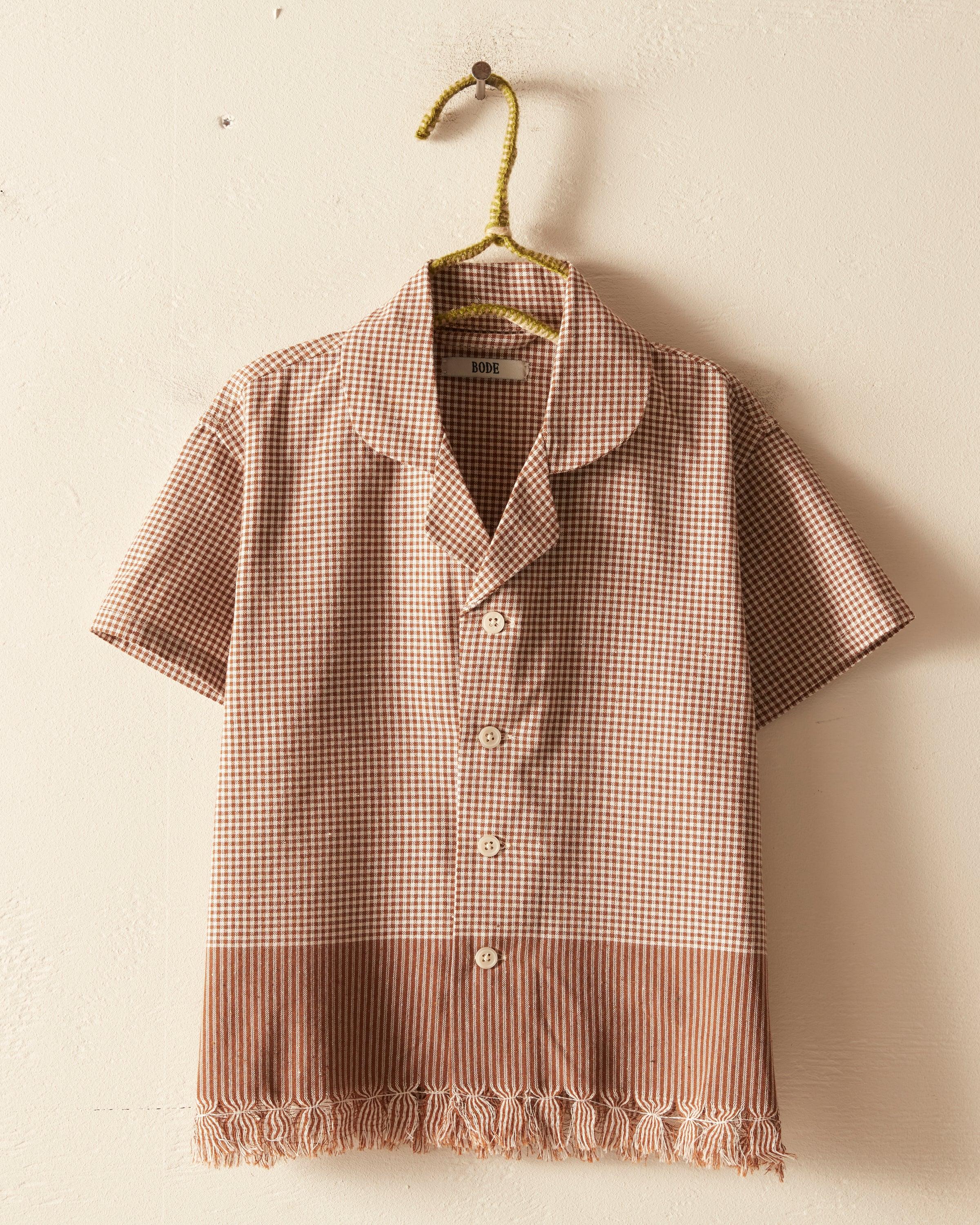 Fringe Check Kids' Shirt