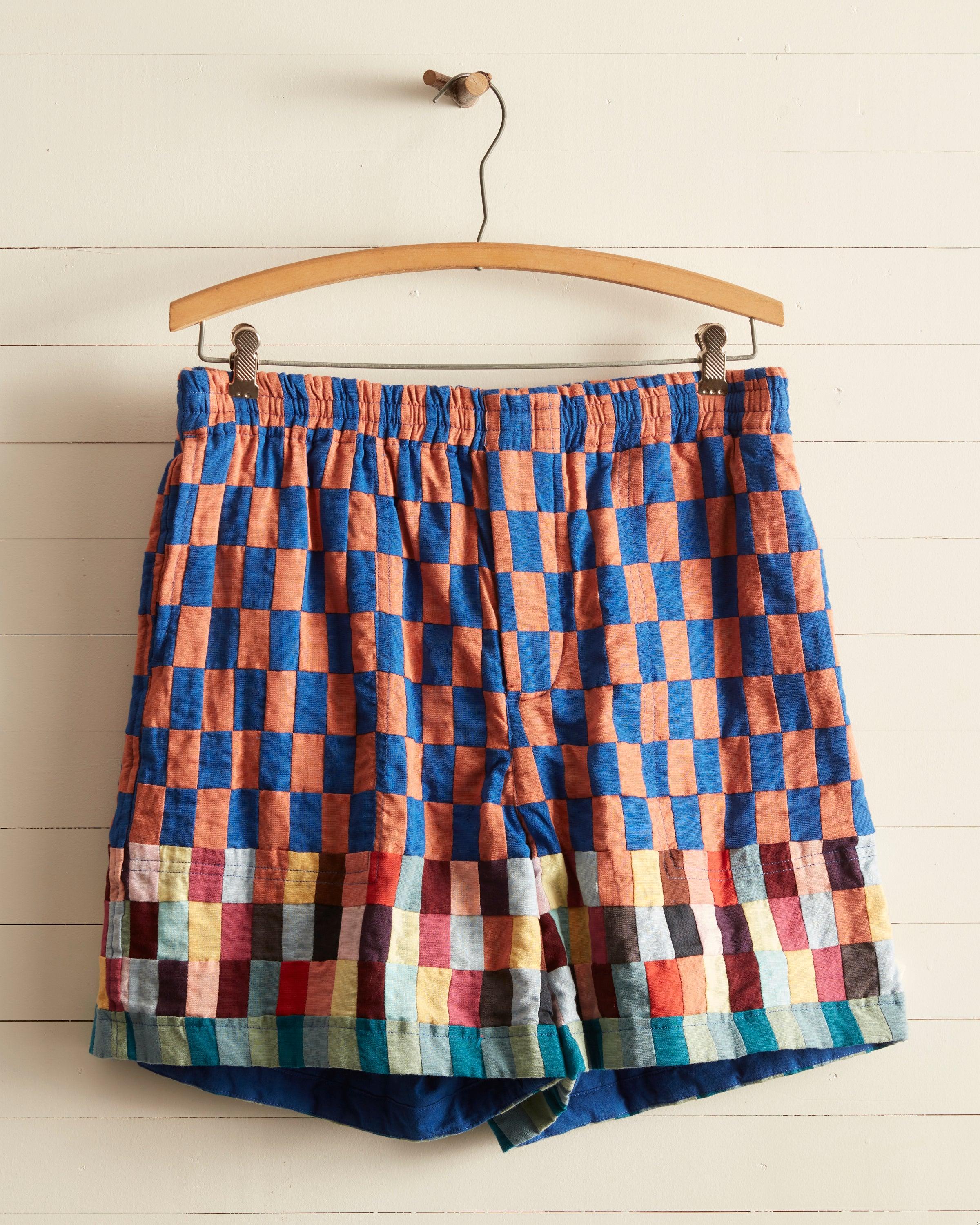 Mini Patchwork Shorts