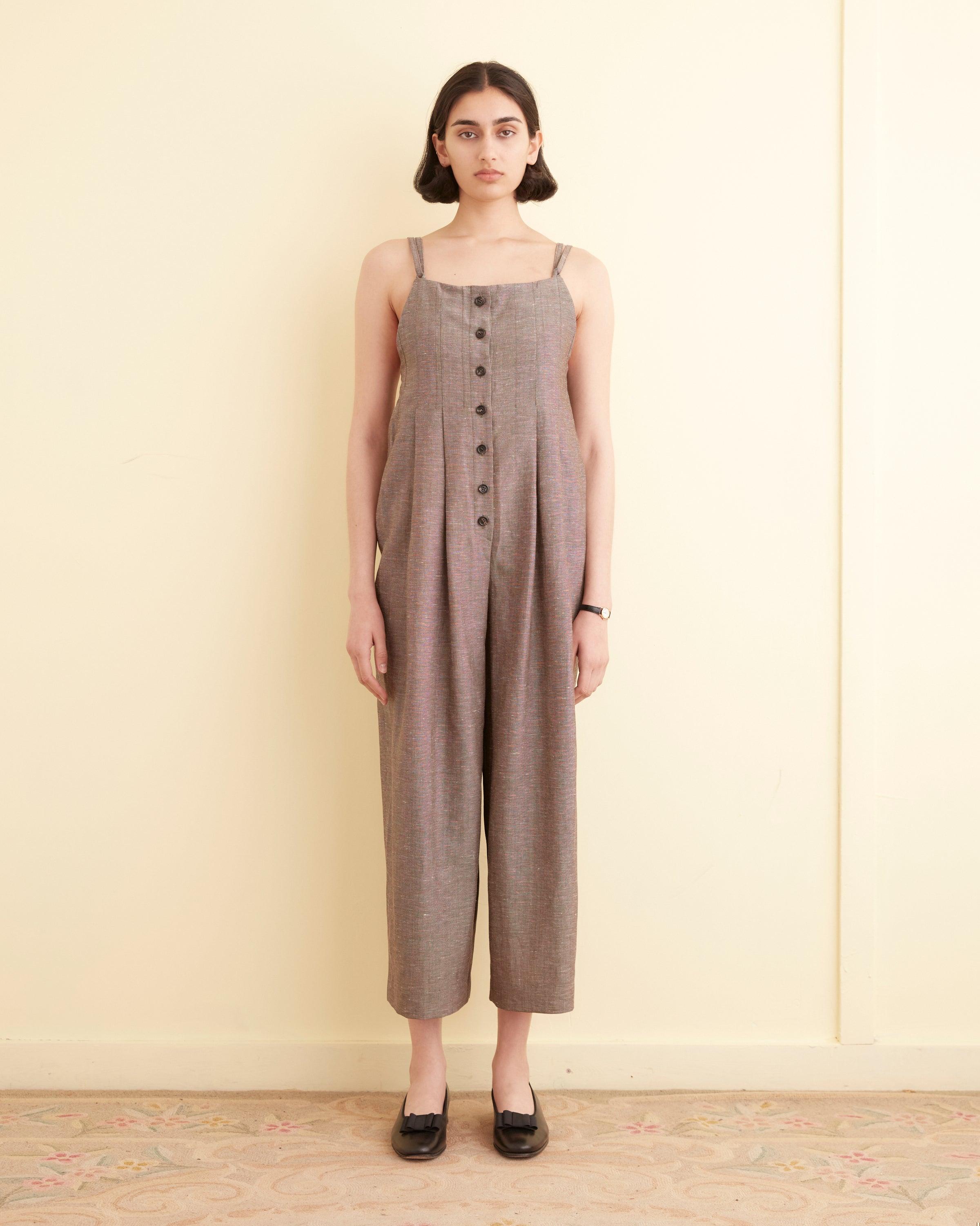 Gardner Jumpsuit - Brown