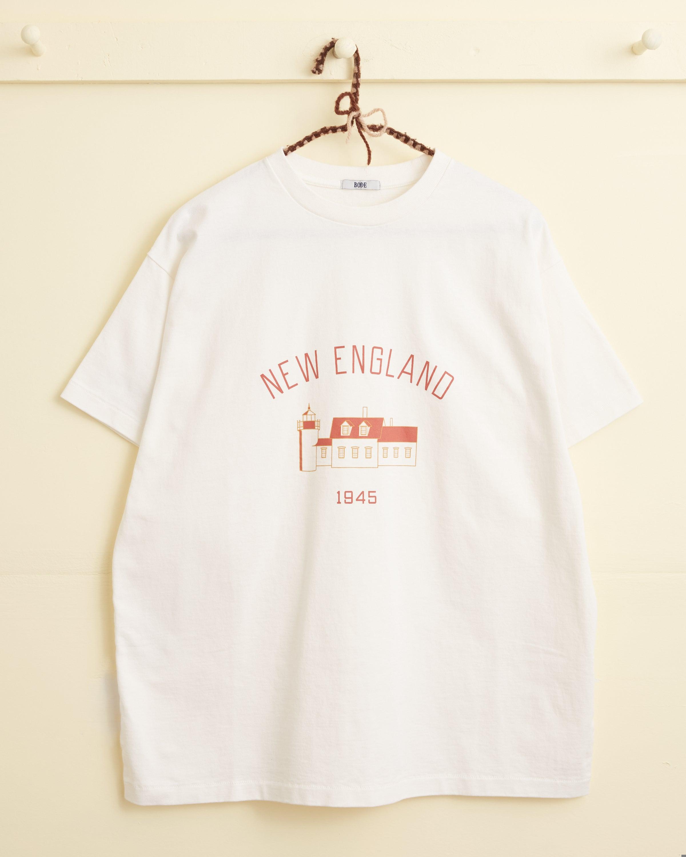 New England Tee - White