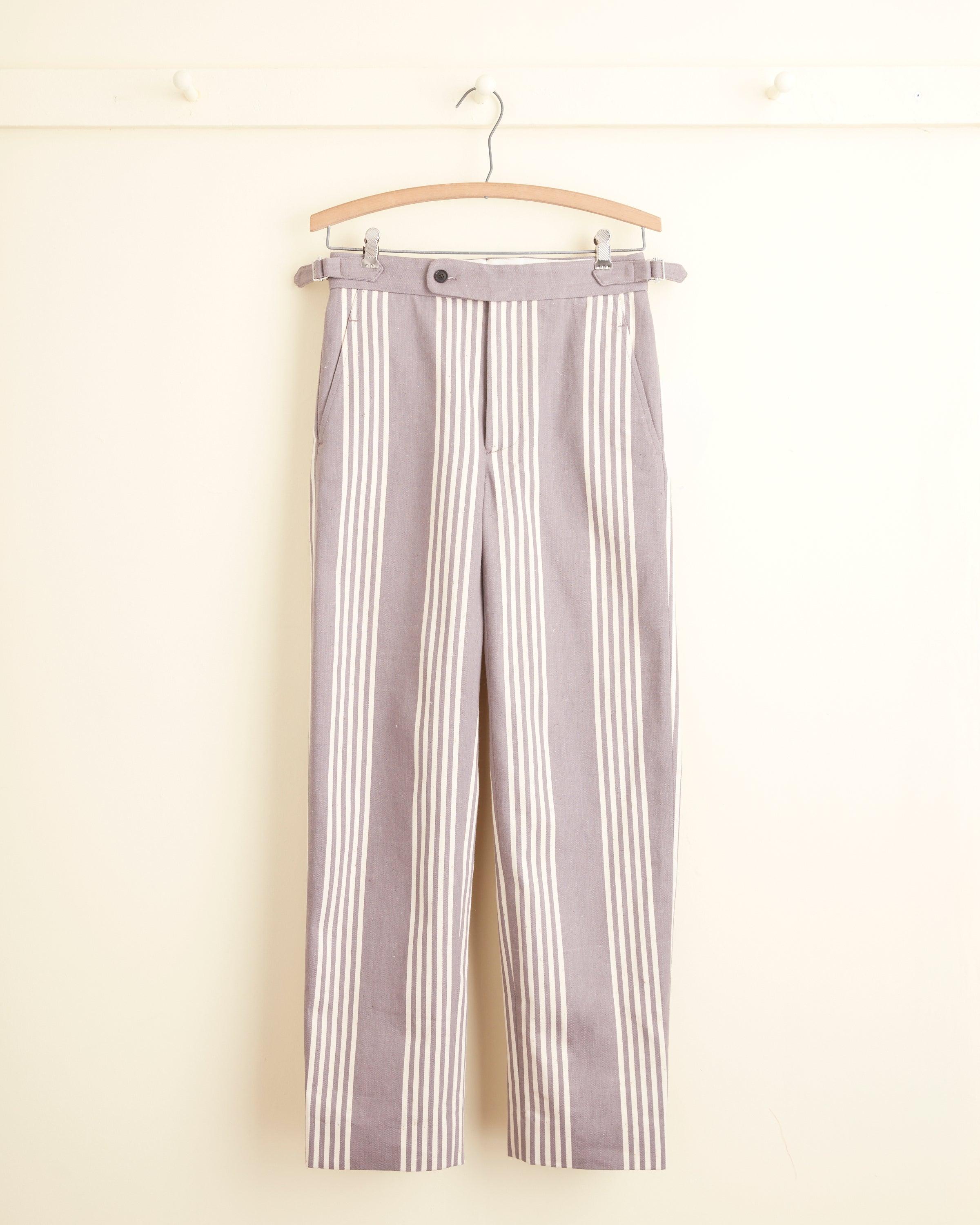 Boysenberry Stripe Trousers