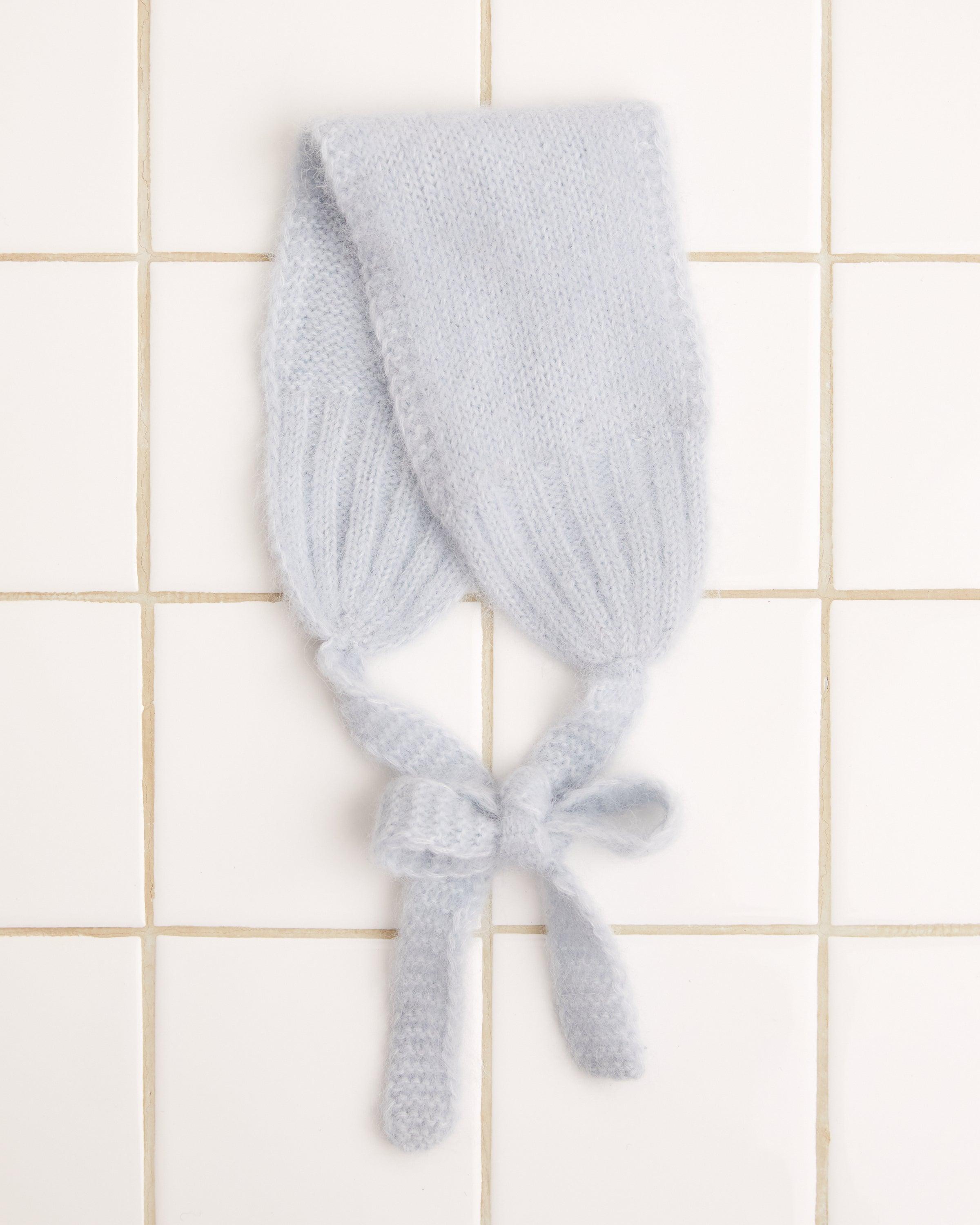 Knitted Headband - Light Blue