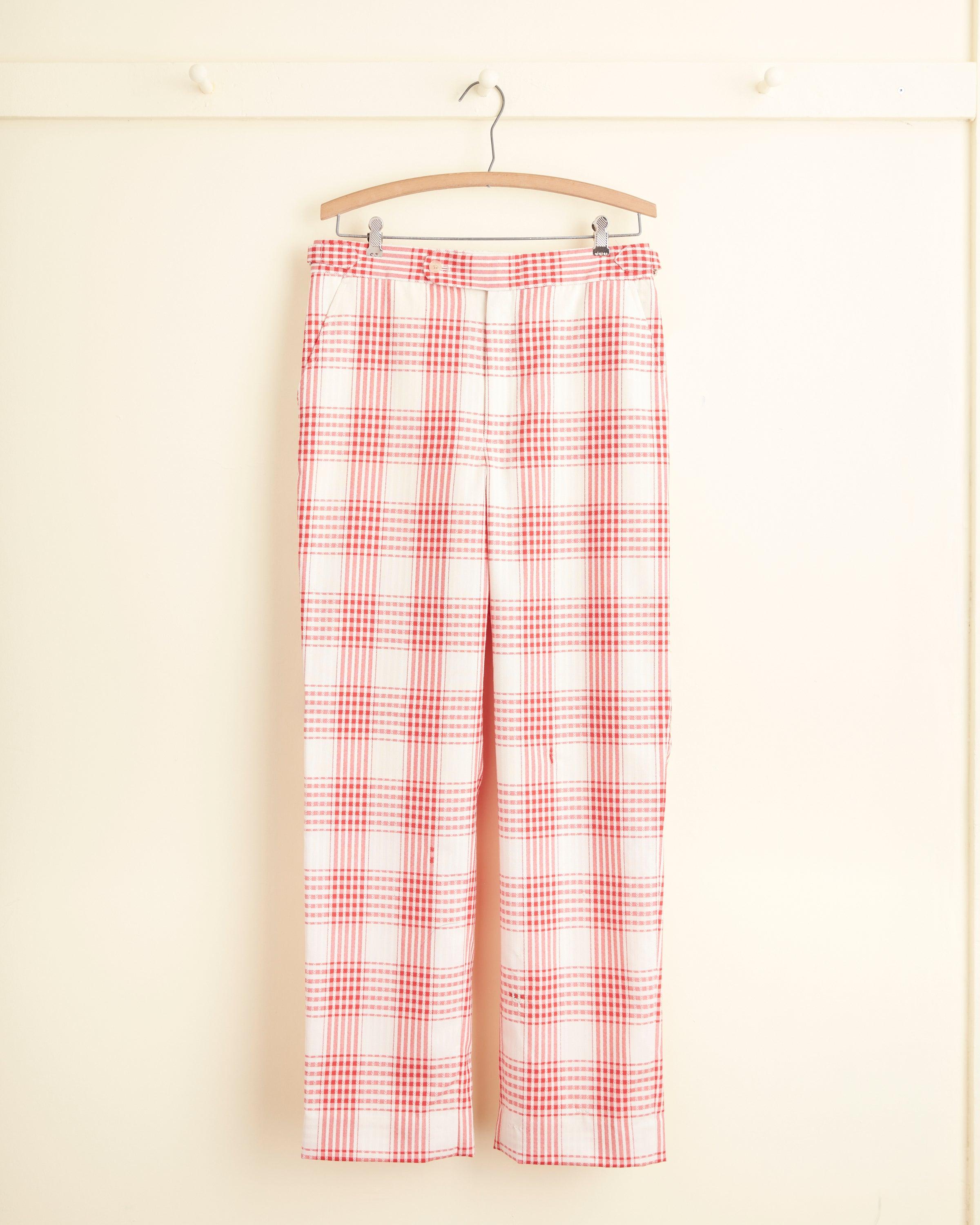 Pointer Plaid Trousers - 31