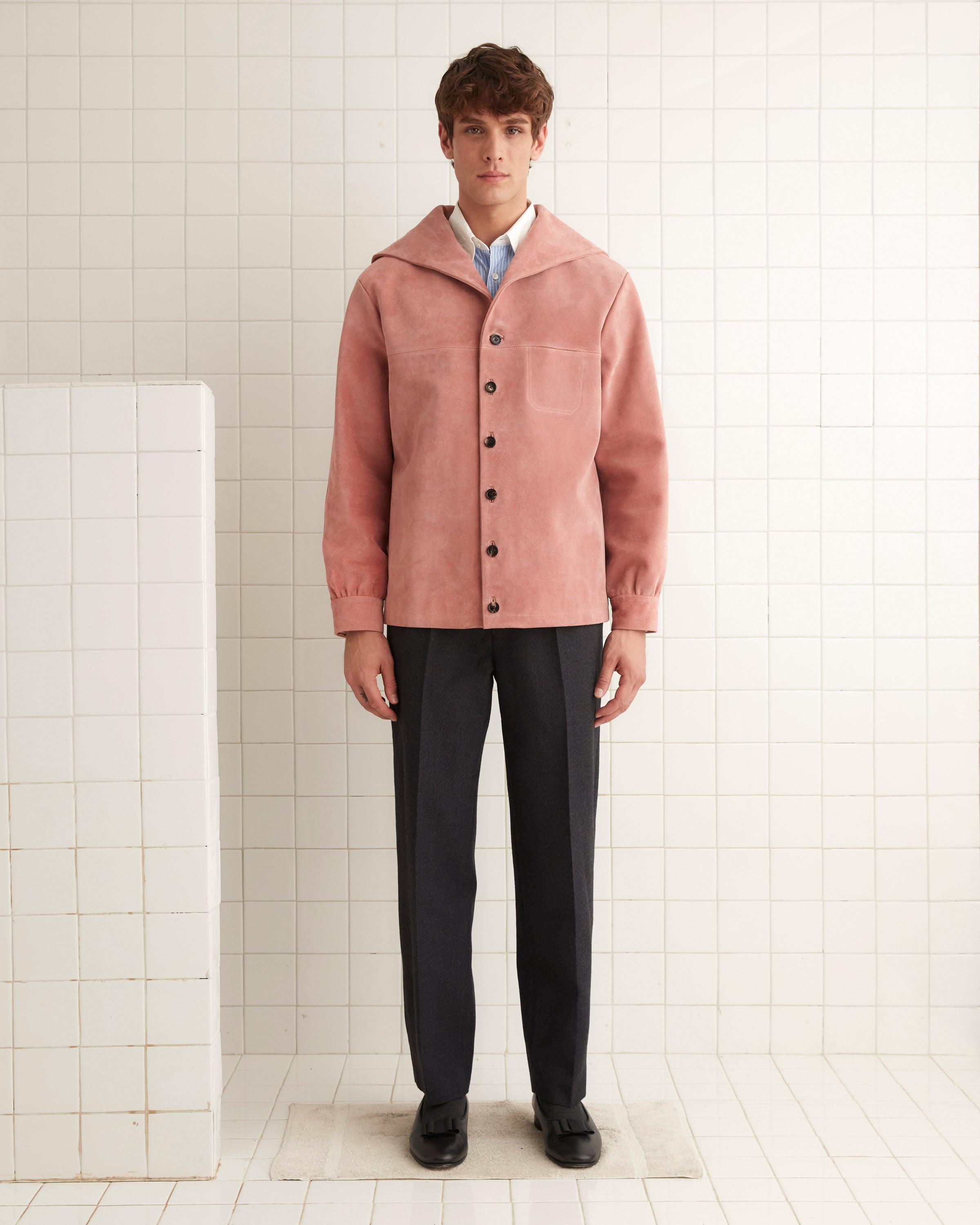 Mariner Suede Jacket - Pink