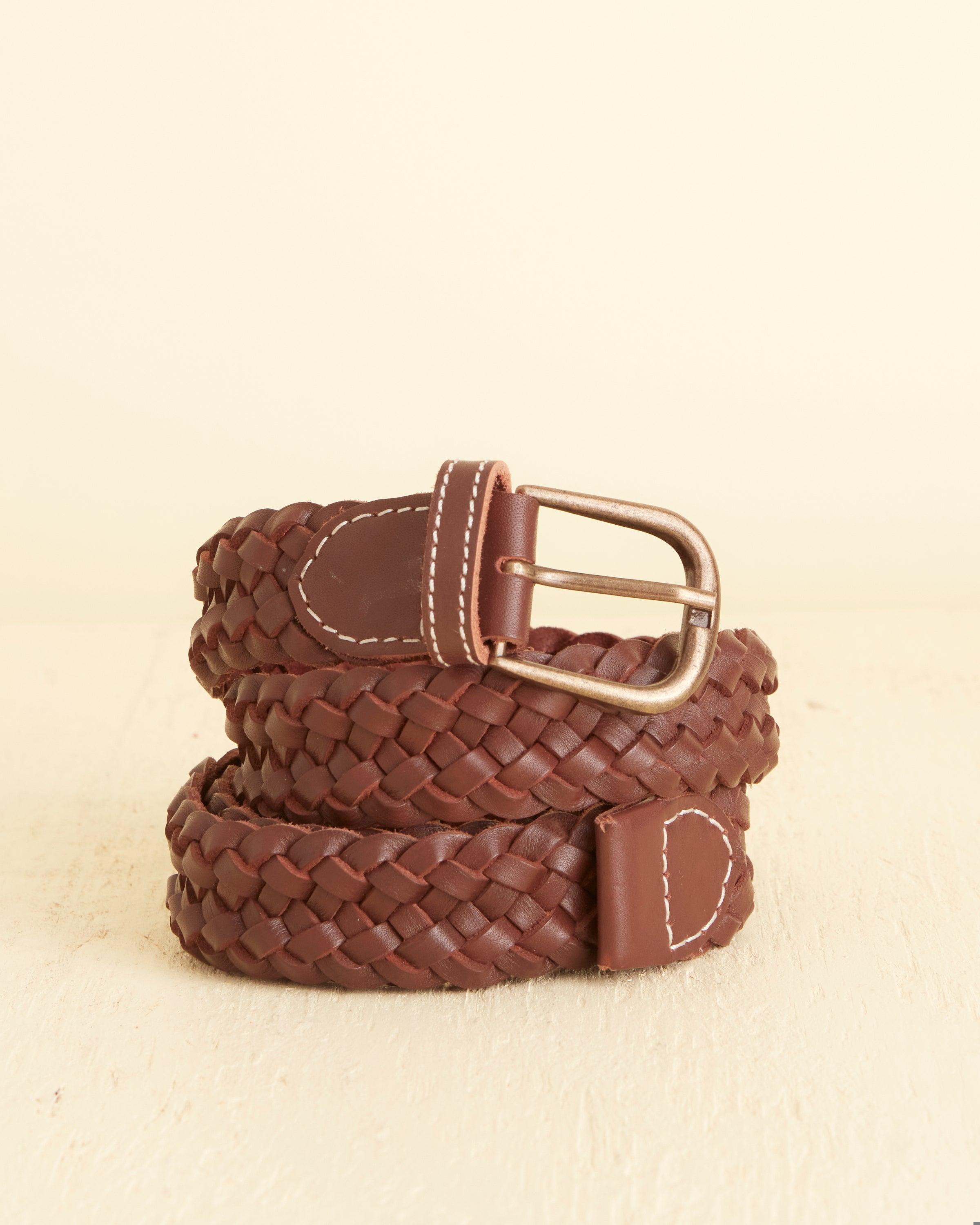 Woven Belt - Brown