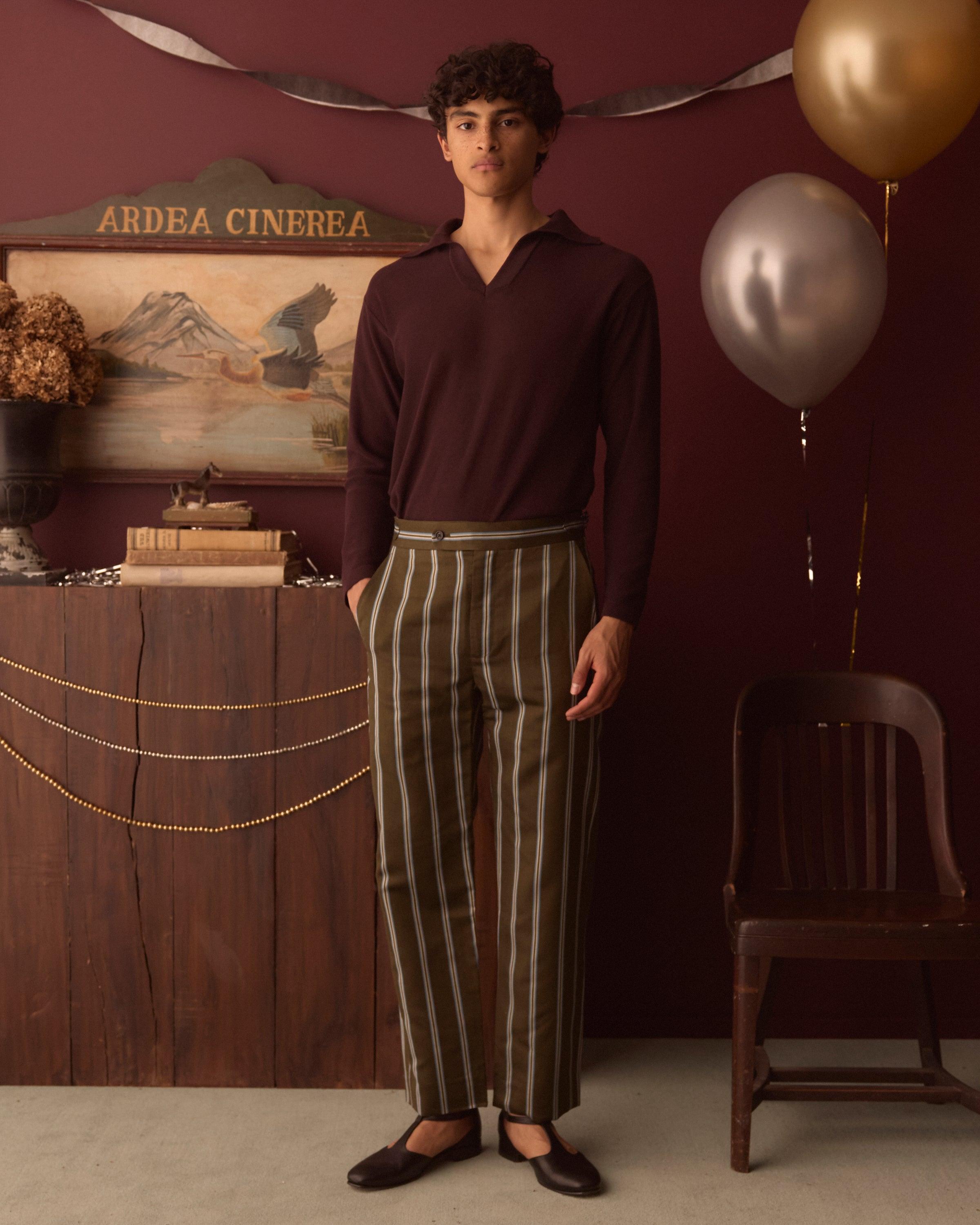 River Rock Stripe Trousers