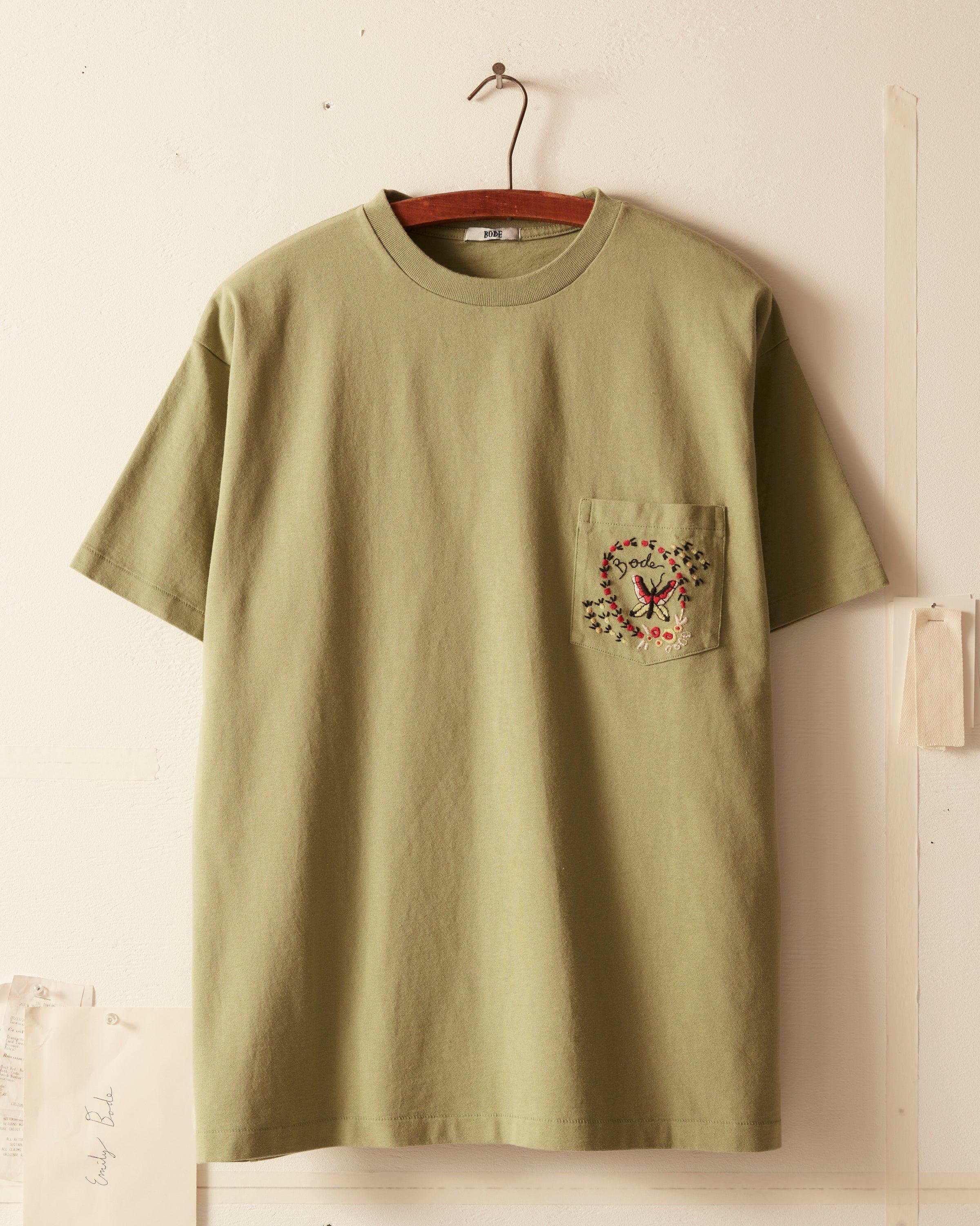 Leafwing Pocket Tee - Mint