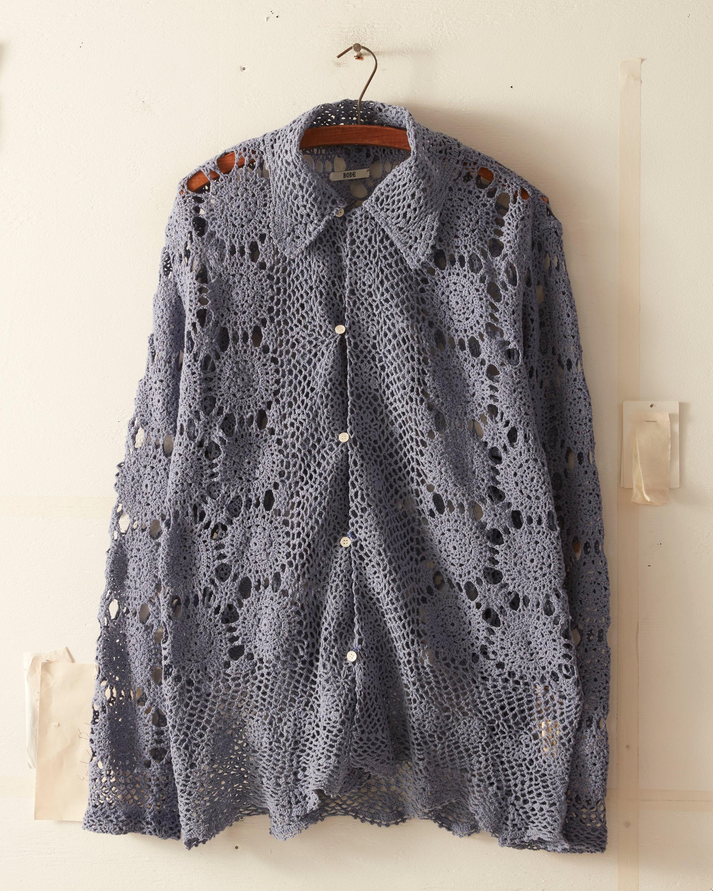 Yale Wheel Crochet Shirt - S/M