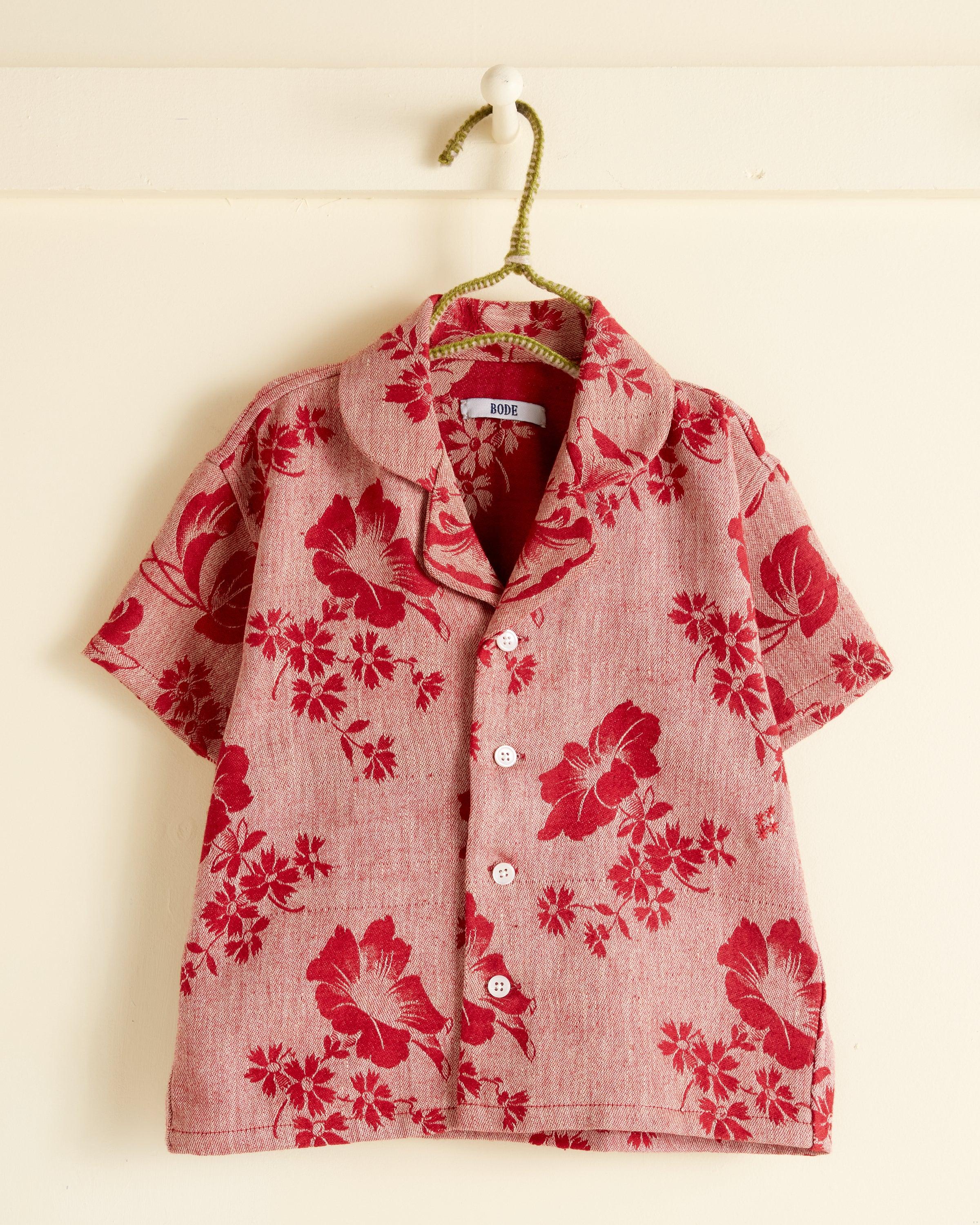 Red Velvetleaf Kids’ Shirt - OS