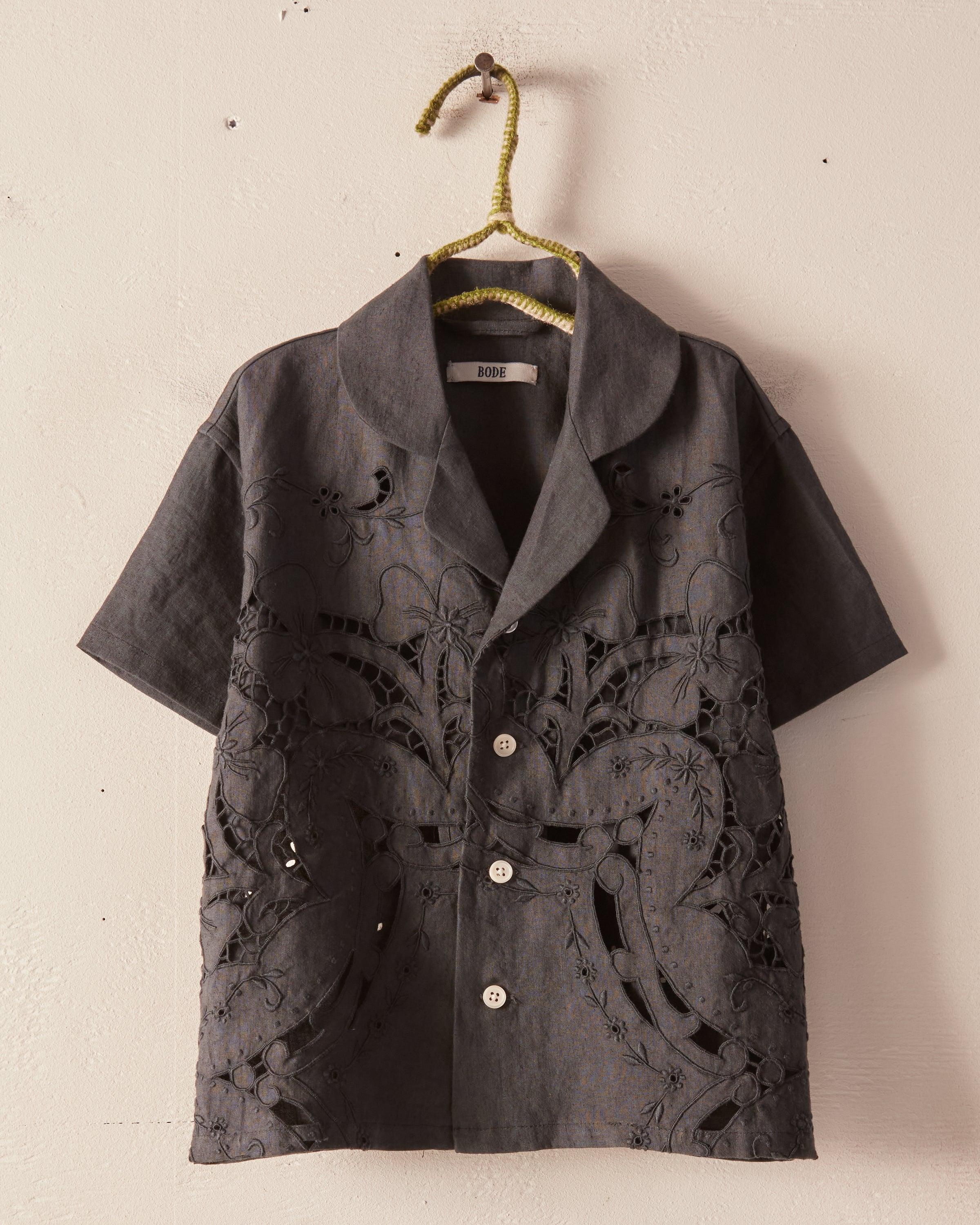 OOAK Overdyed Lace Cutwork Kids' Shirt