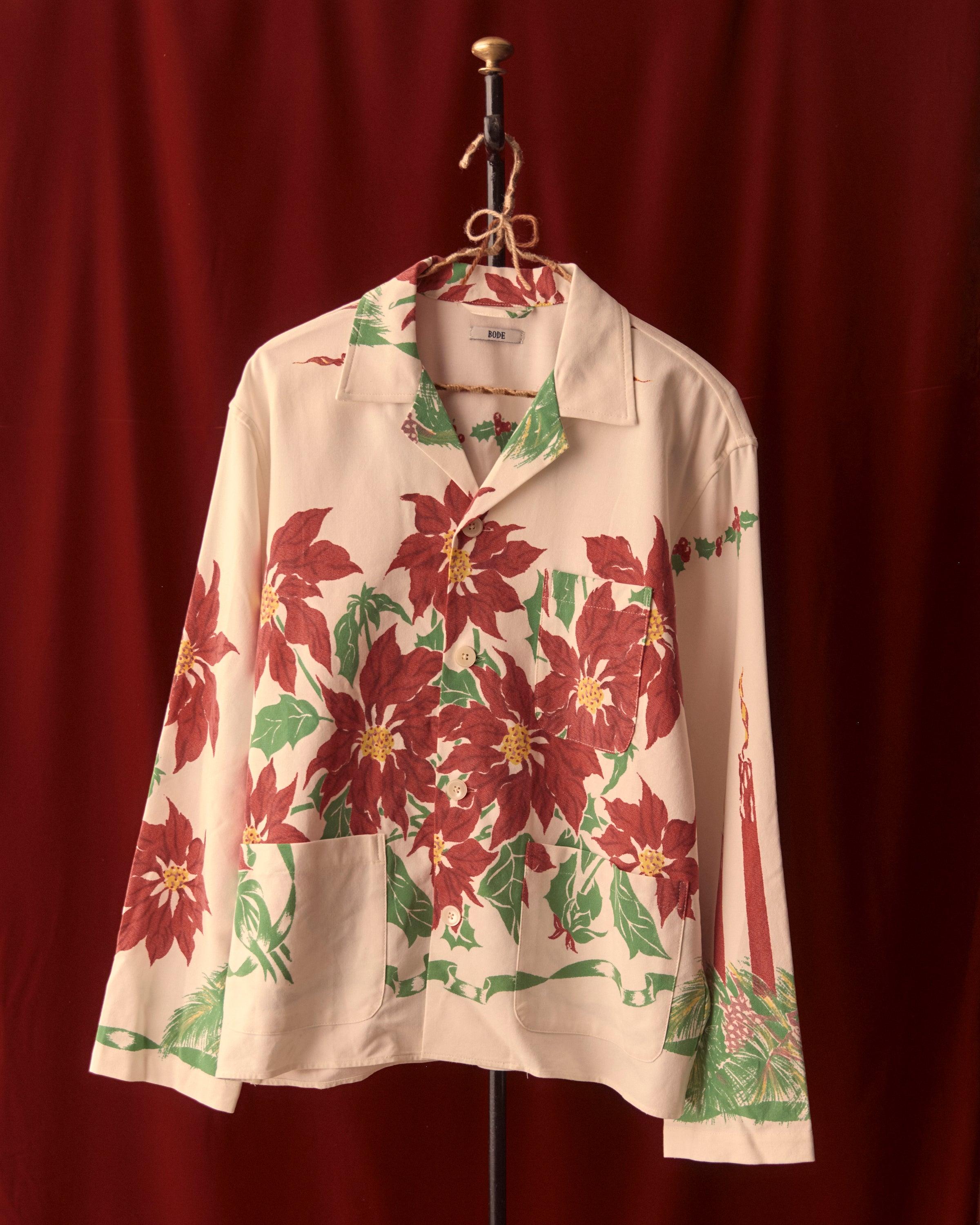 Poinsettia Candlelight Shirt - XS/S