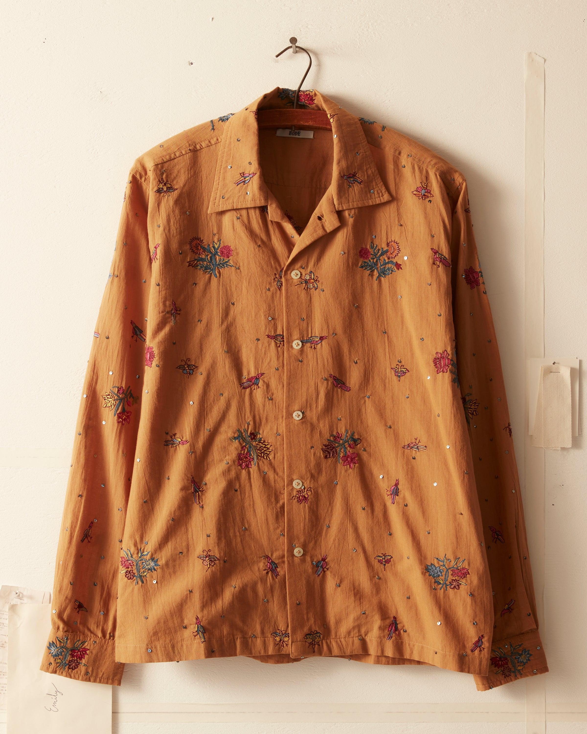 Micro Bird Long Sleeve Shirt