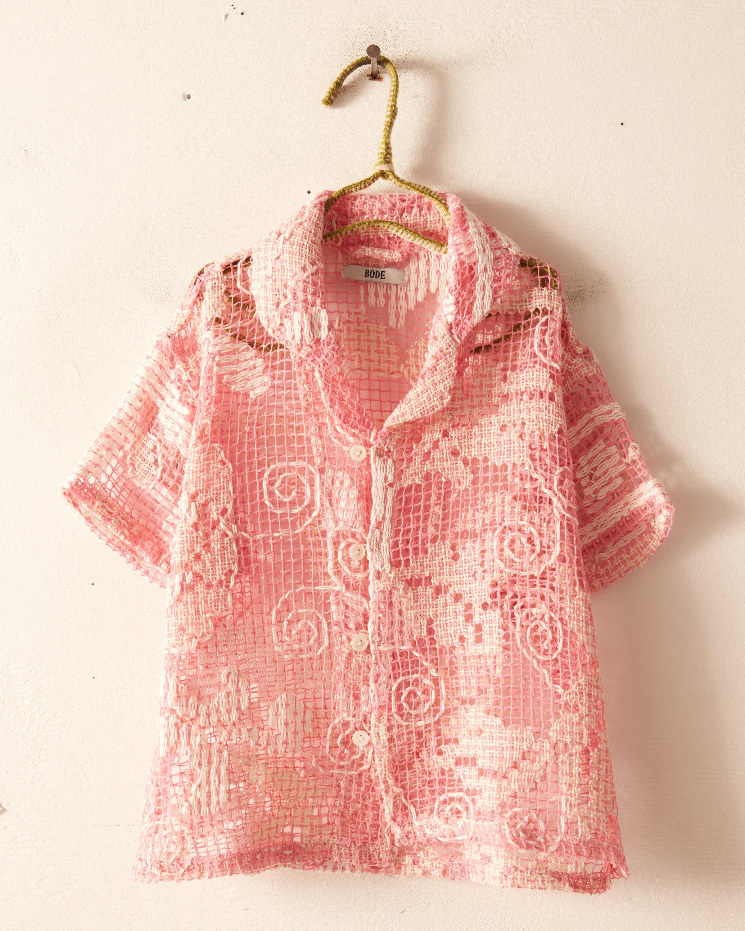 Fuchsia Spiral Kids' Shirt