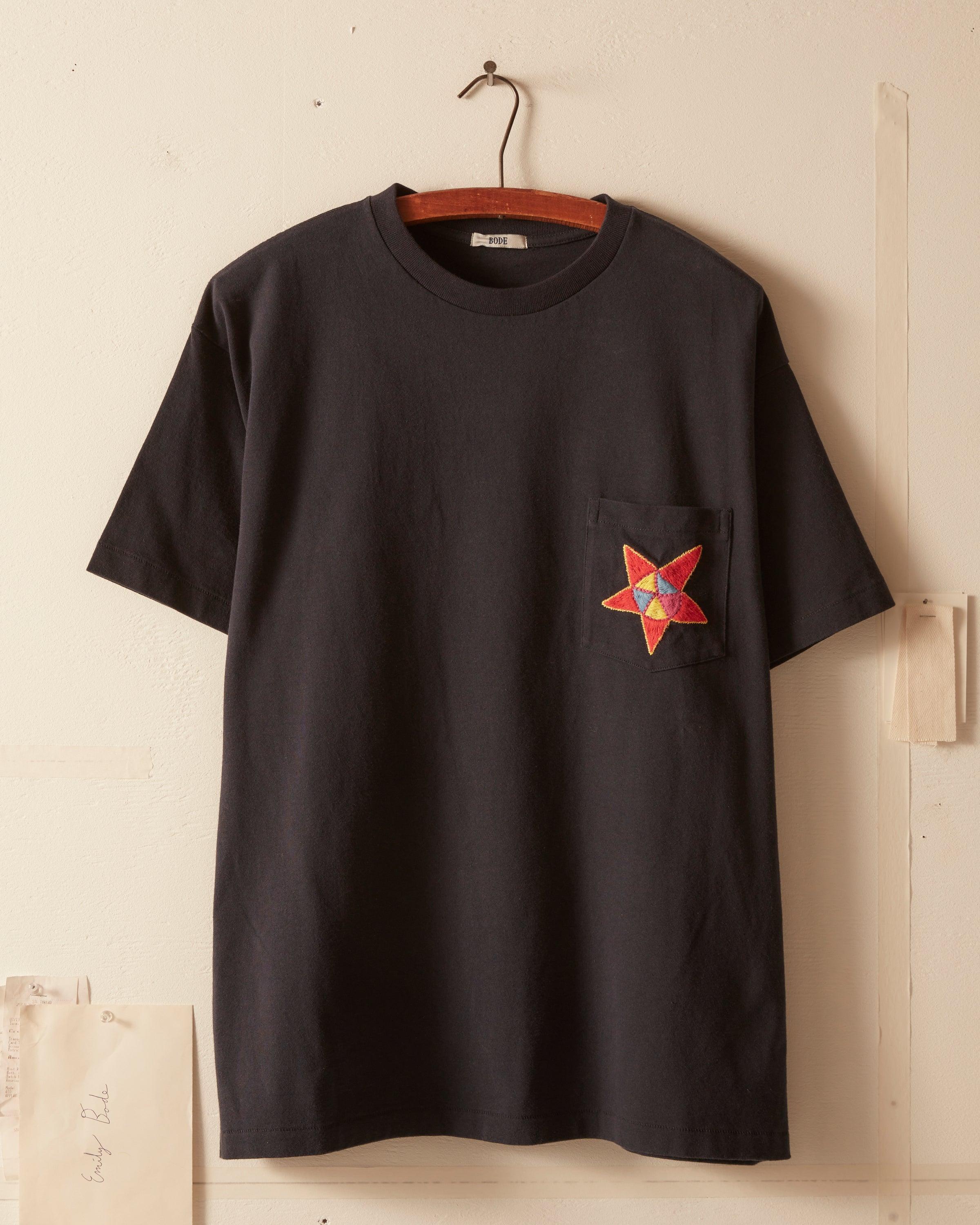 Star Pocket Tee - Midnight