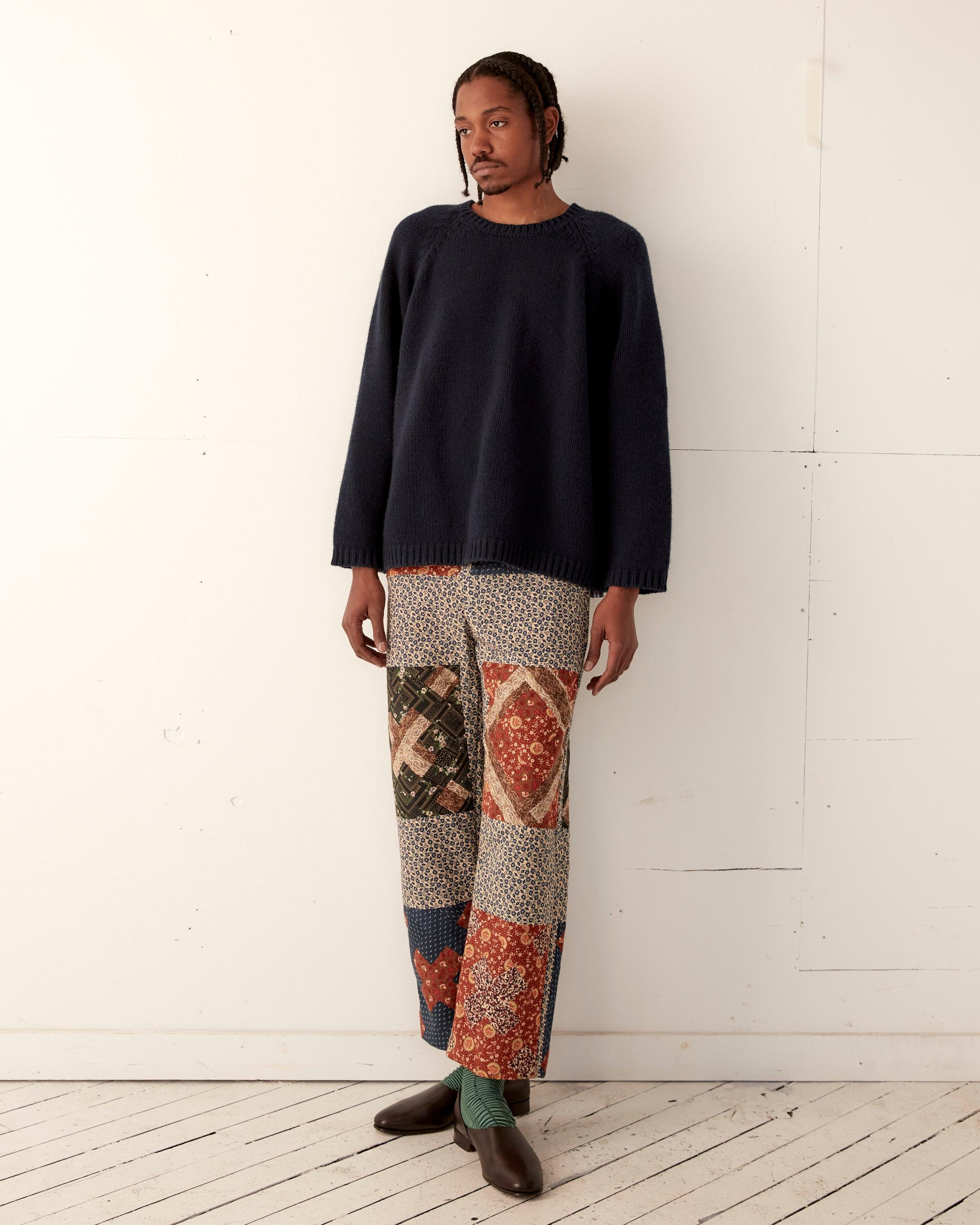 Criss Cross Quilt Trousers