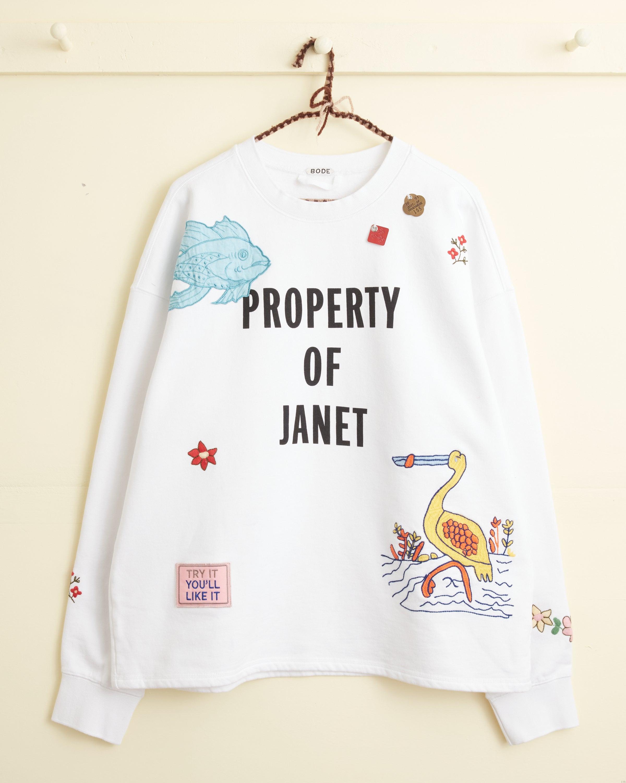 Property of Janet Crewneck