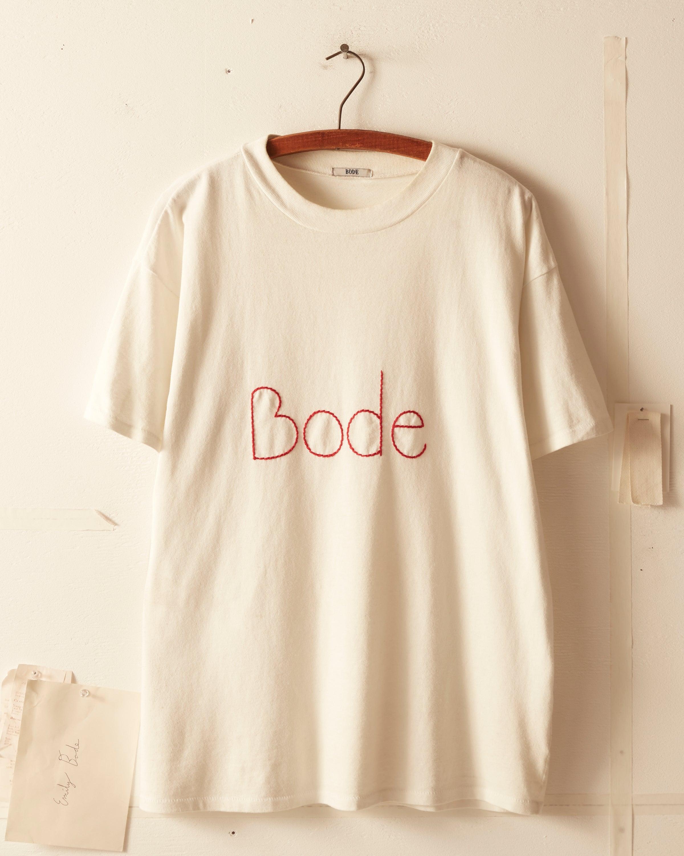 Bode Embroidered Tee