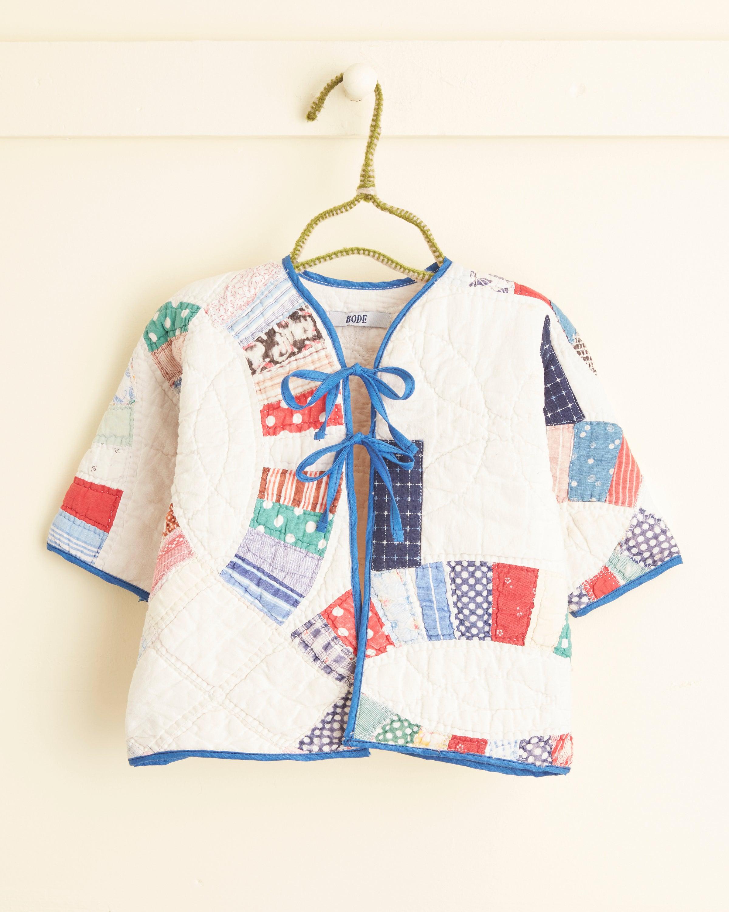 Polka Dot Patch Baby Jacket