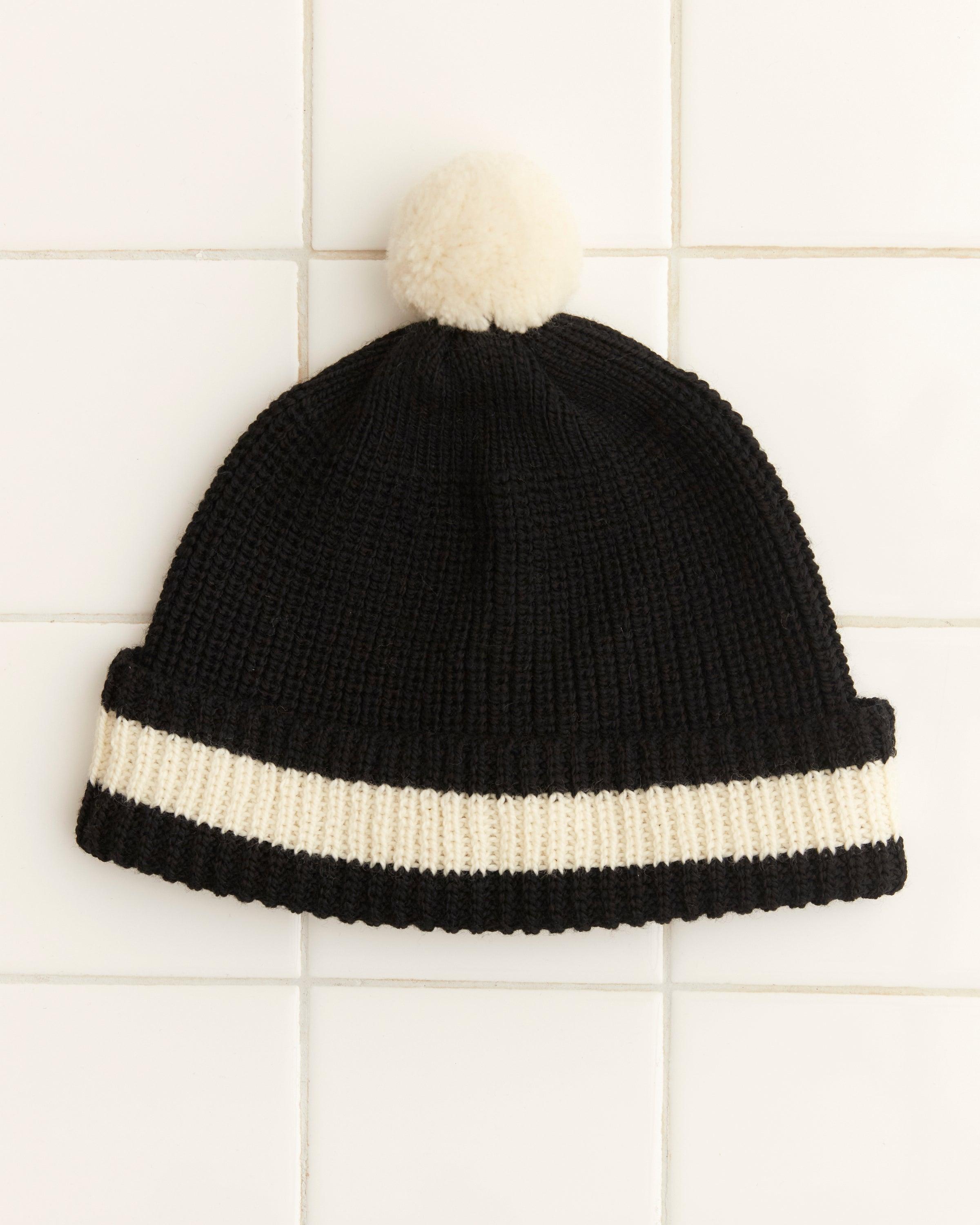 Pom Hat - Black