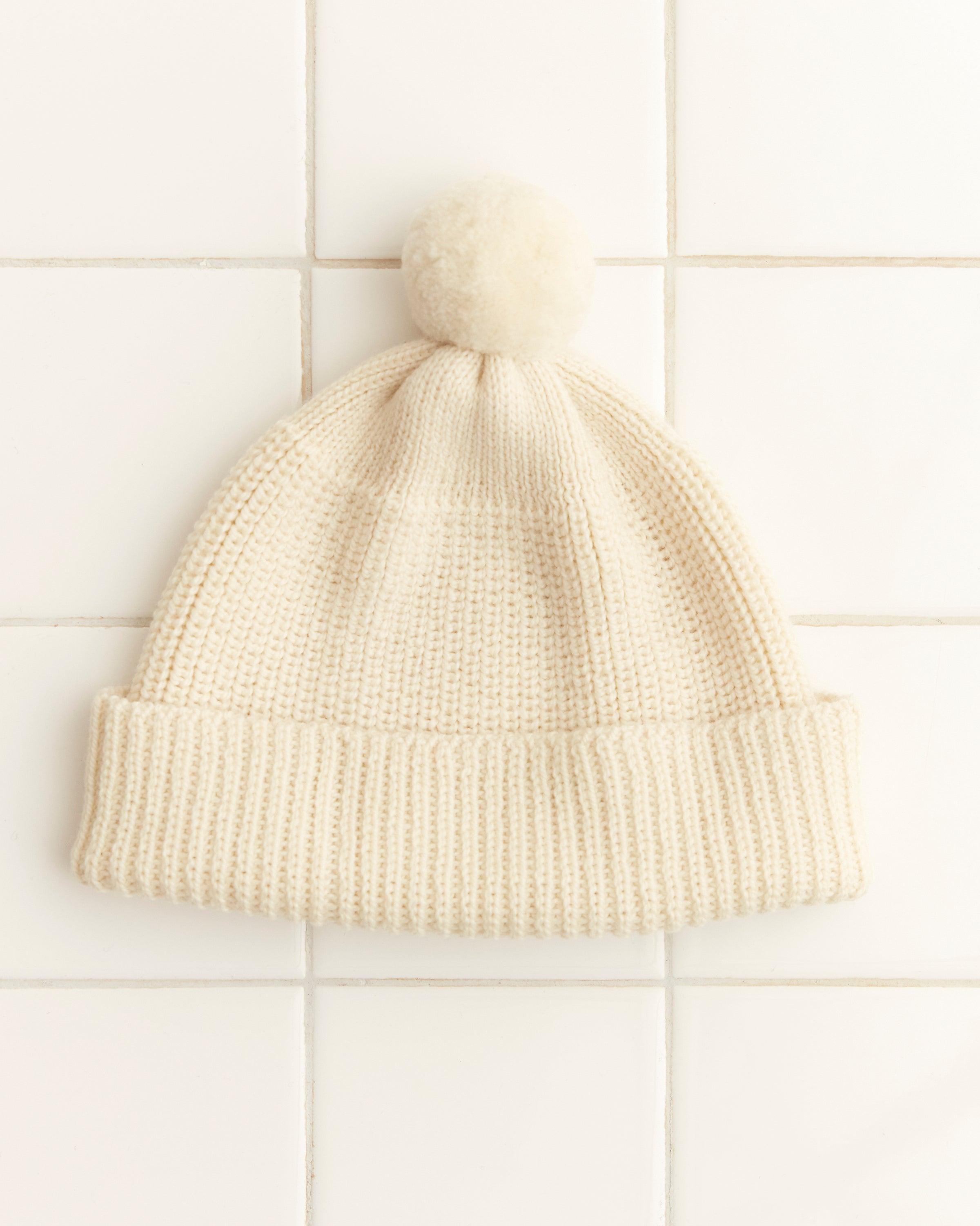 Pom Hat - Cream