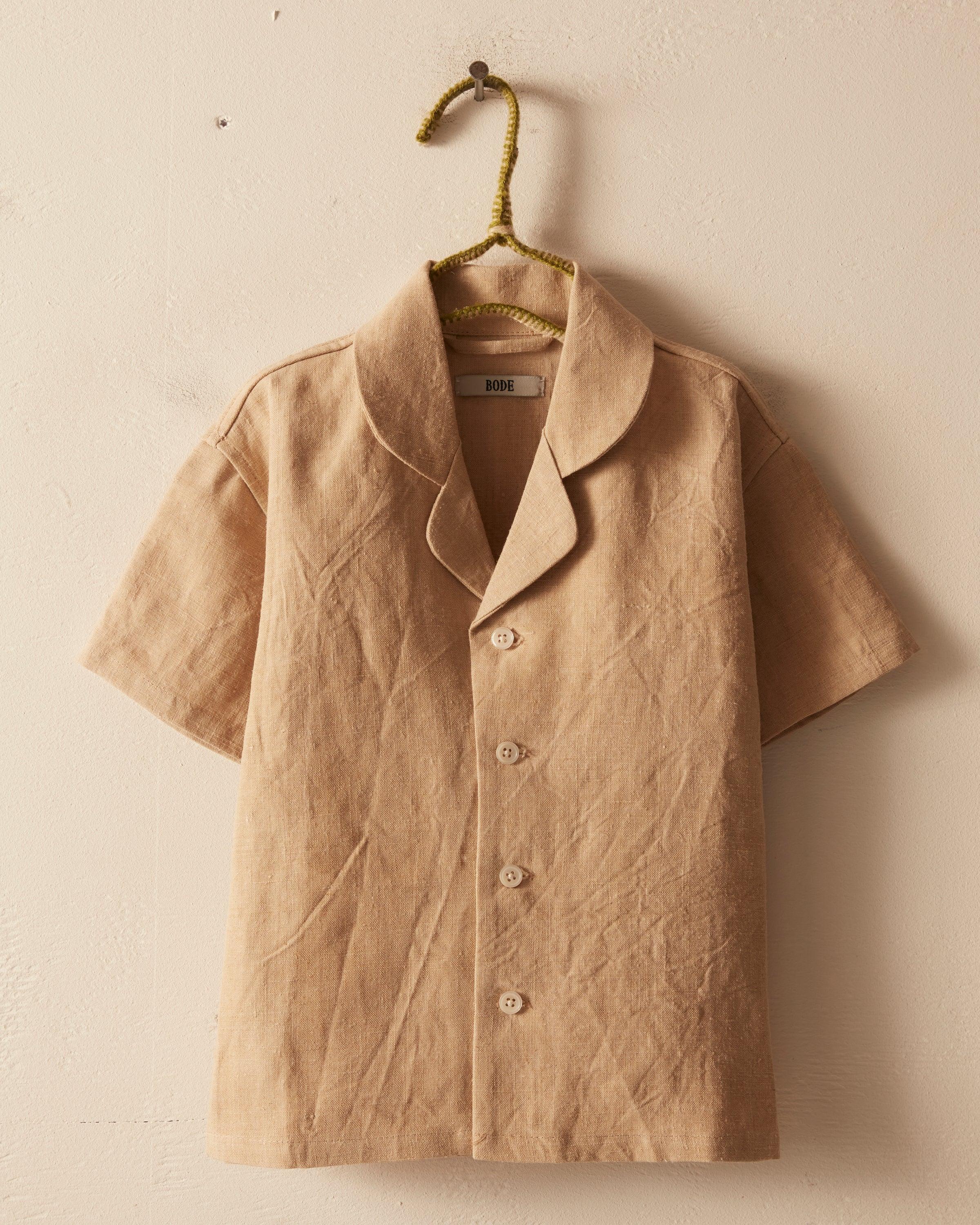 Aged Linen Kid's Shirt