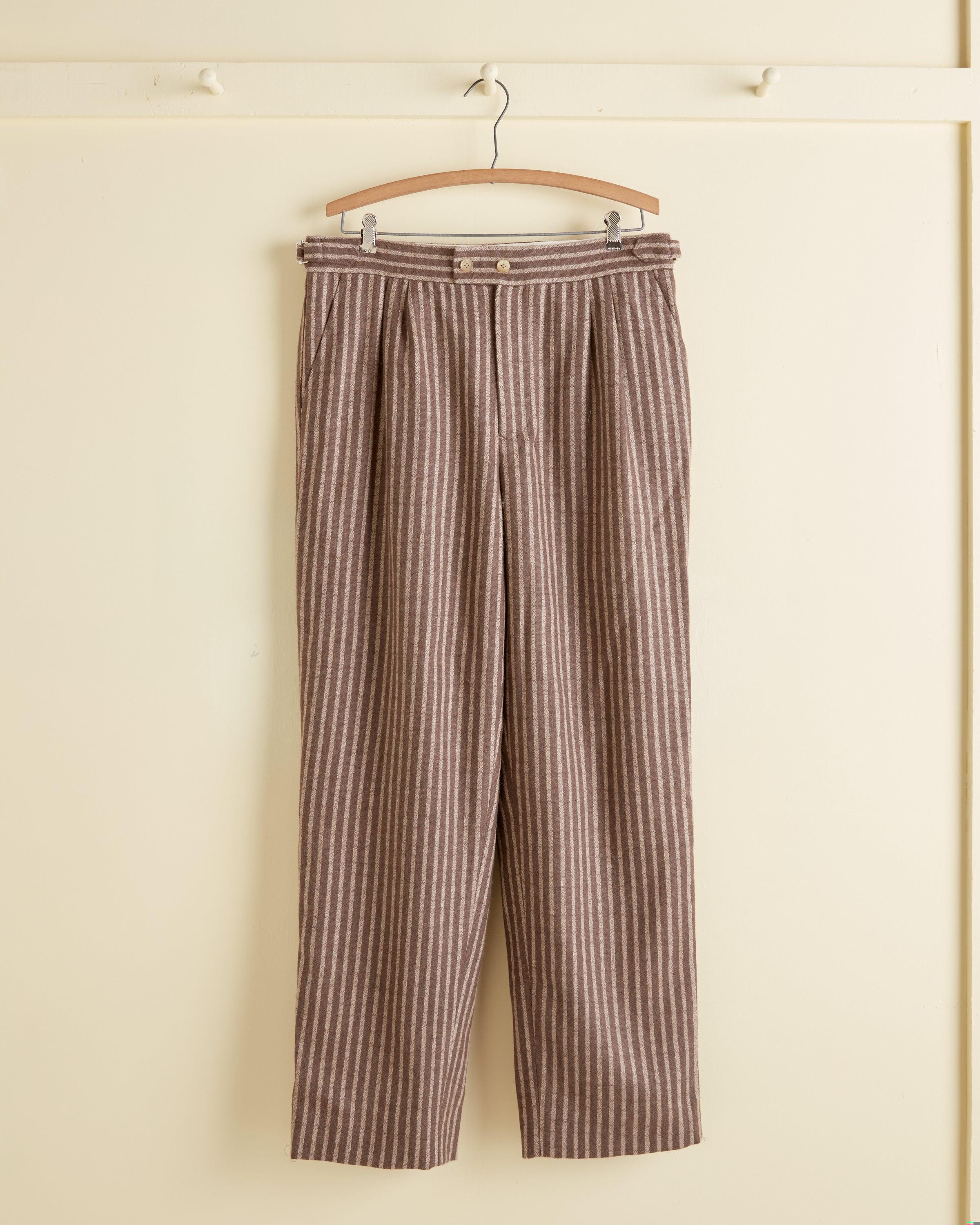 Maple Bark Stripe Trousers