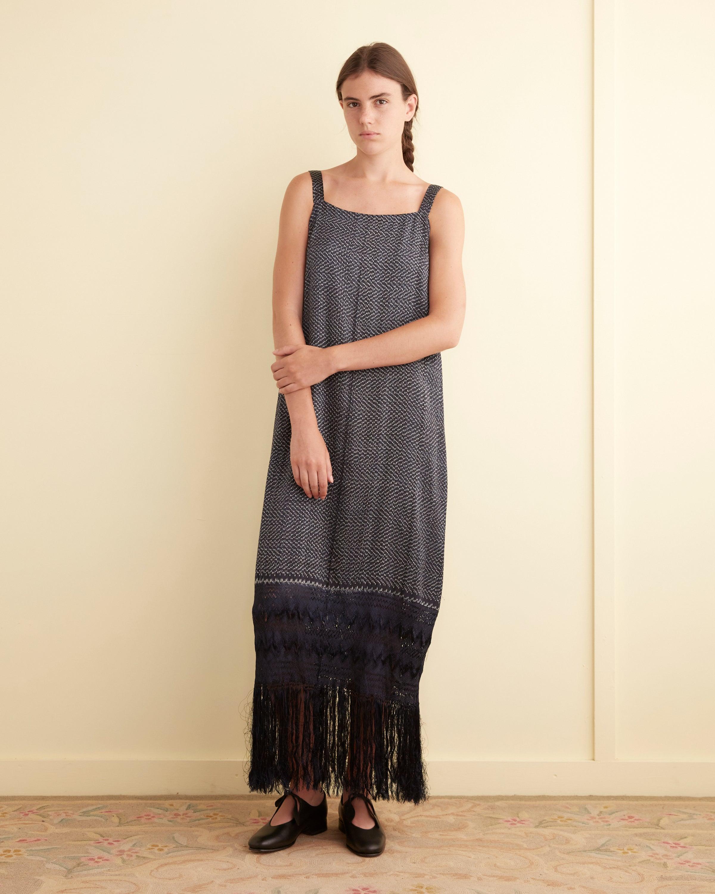 Midnight Blues Dress - S