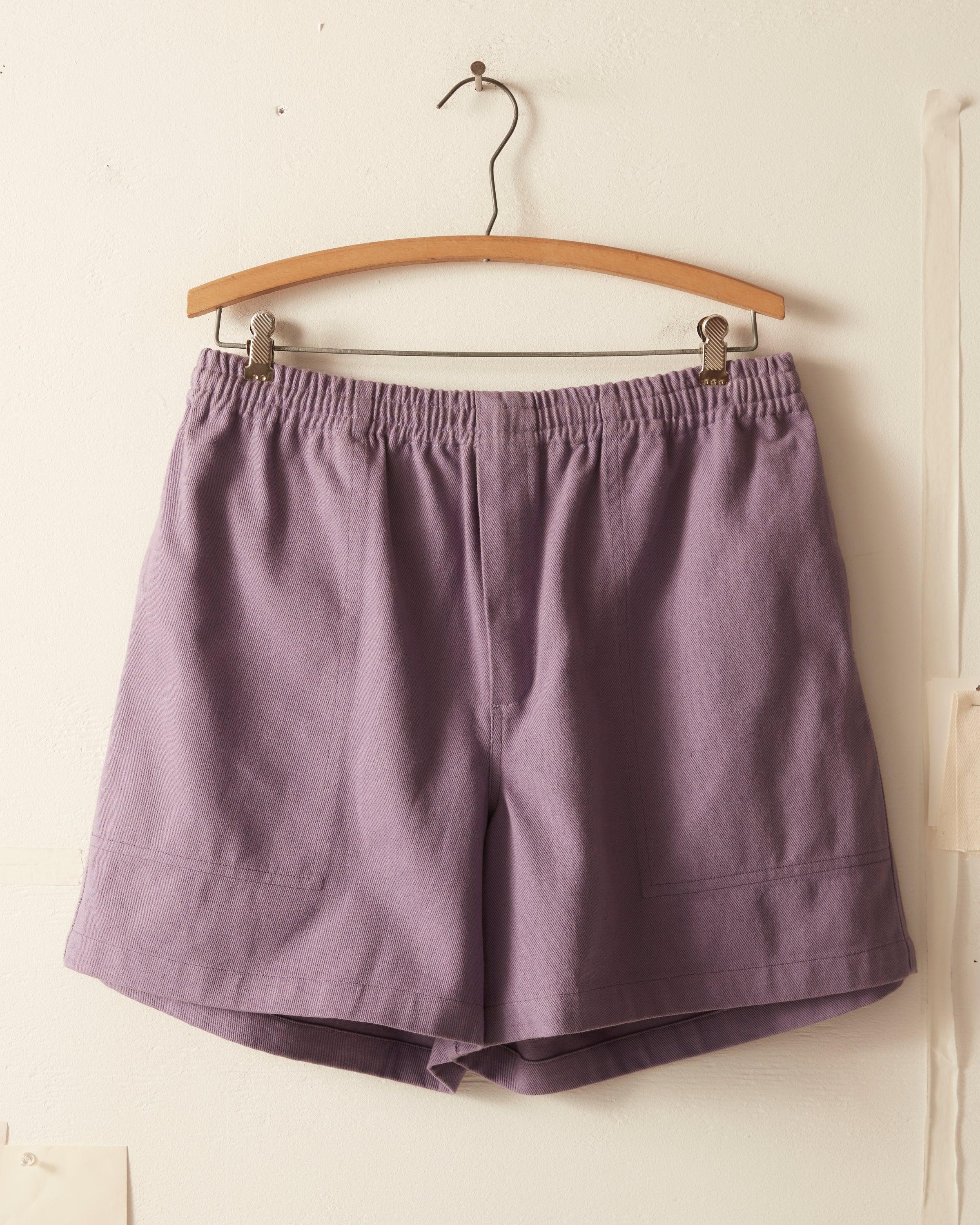 Twill Rugby Short - Lavender