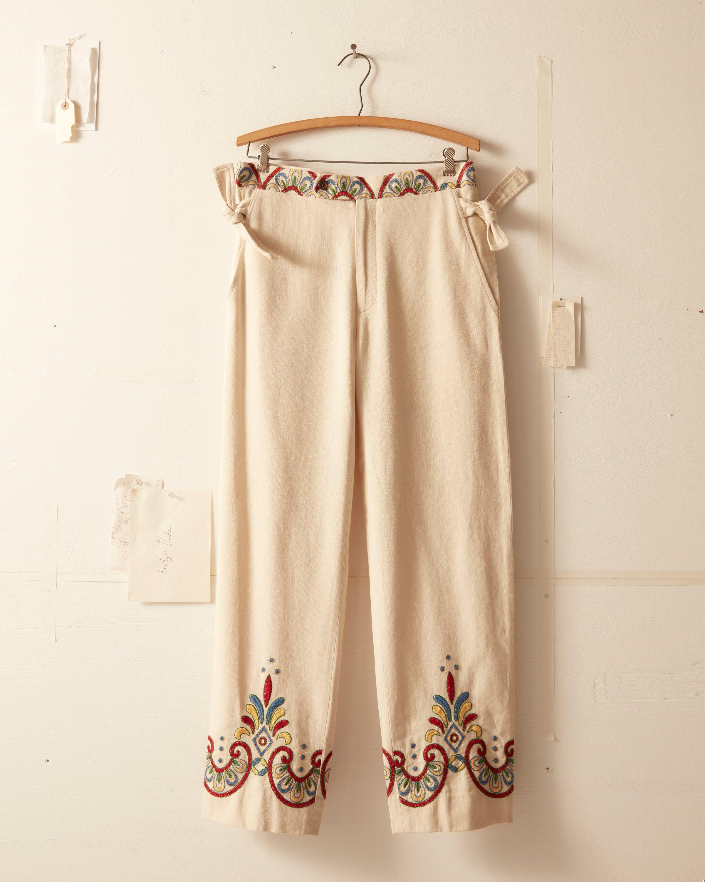 Embroidered Carnival Trousers