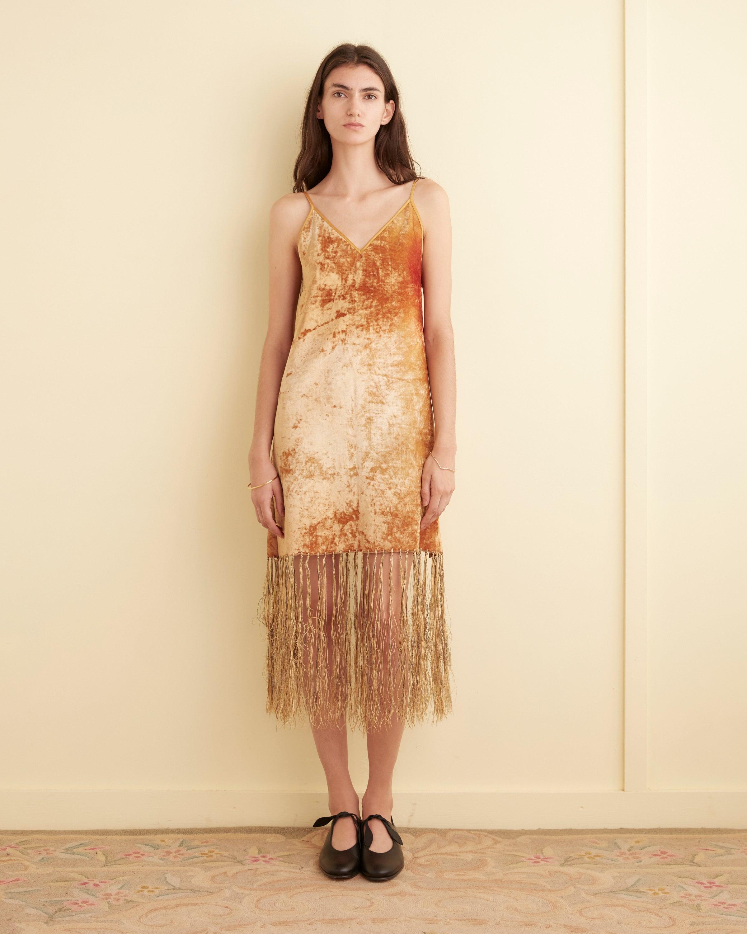 Golden Sunset Dress - S