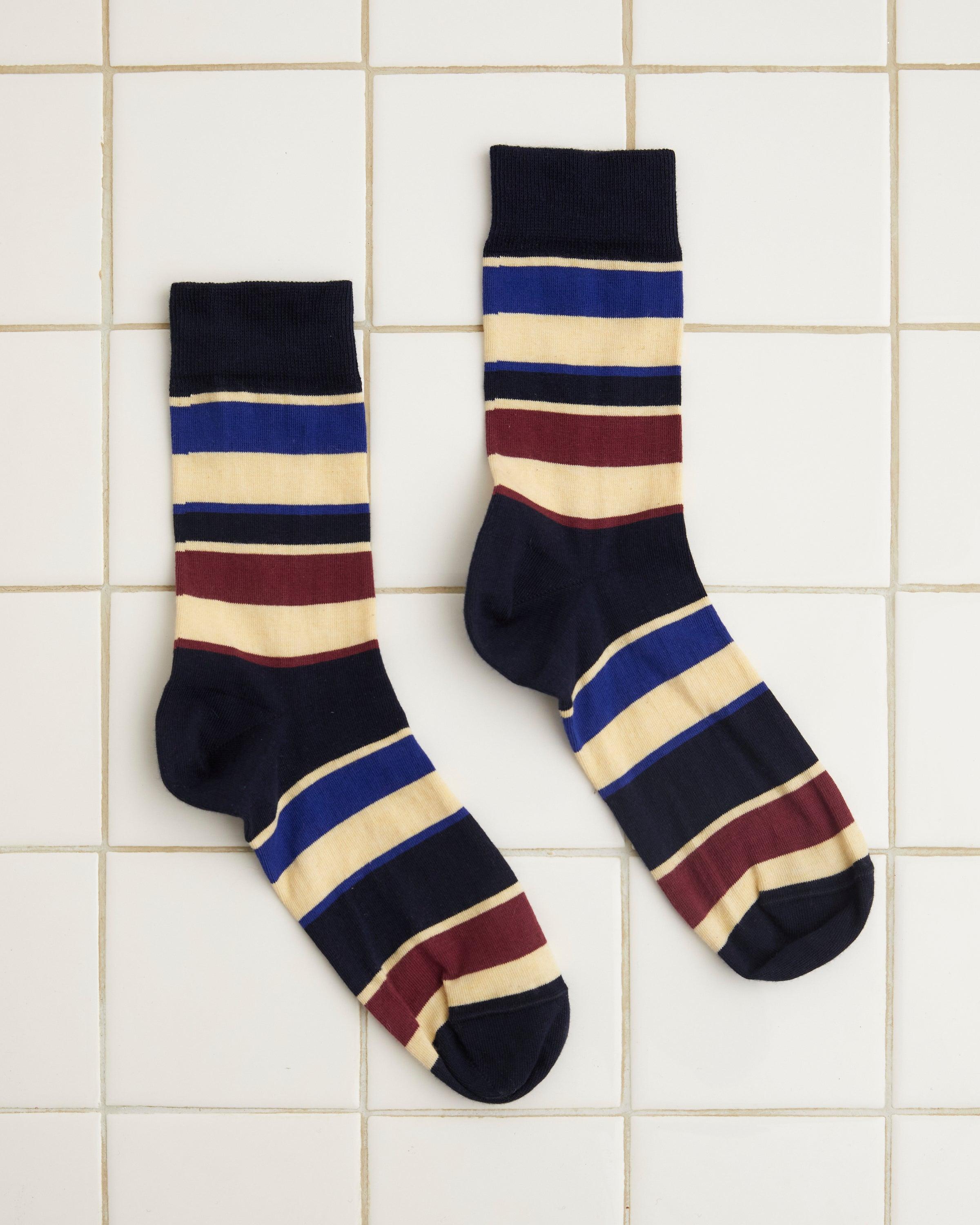 Tournament Socks - Navy/Multi