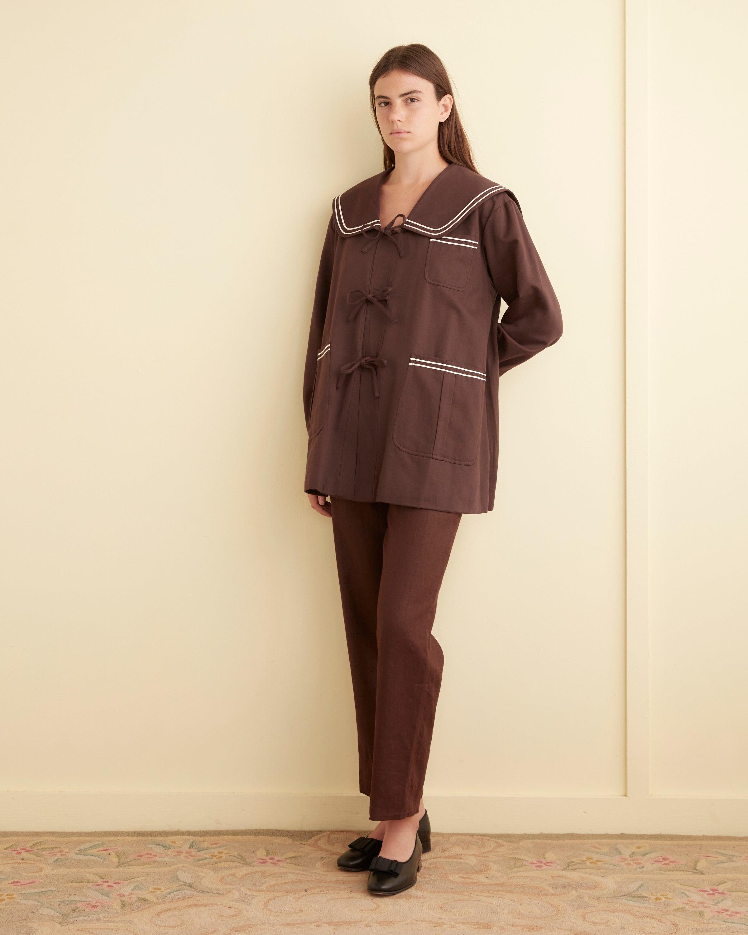 Sailor Coat - Brown