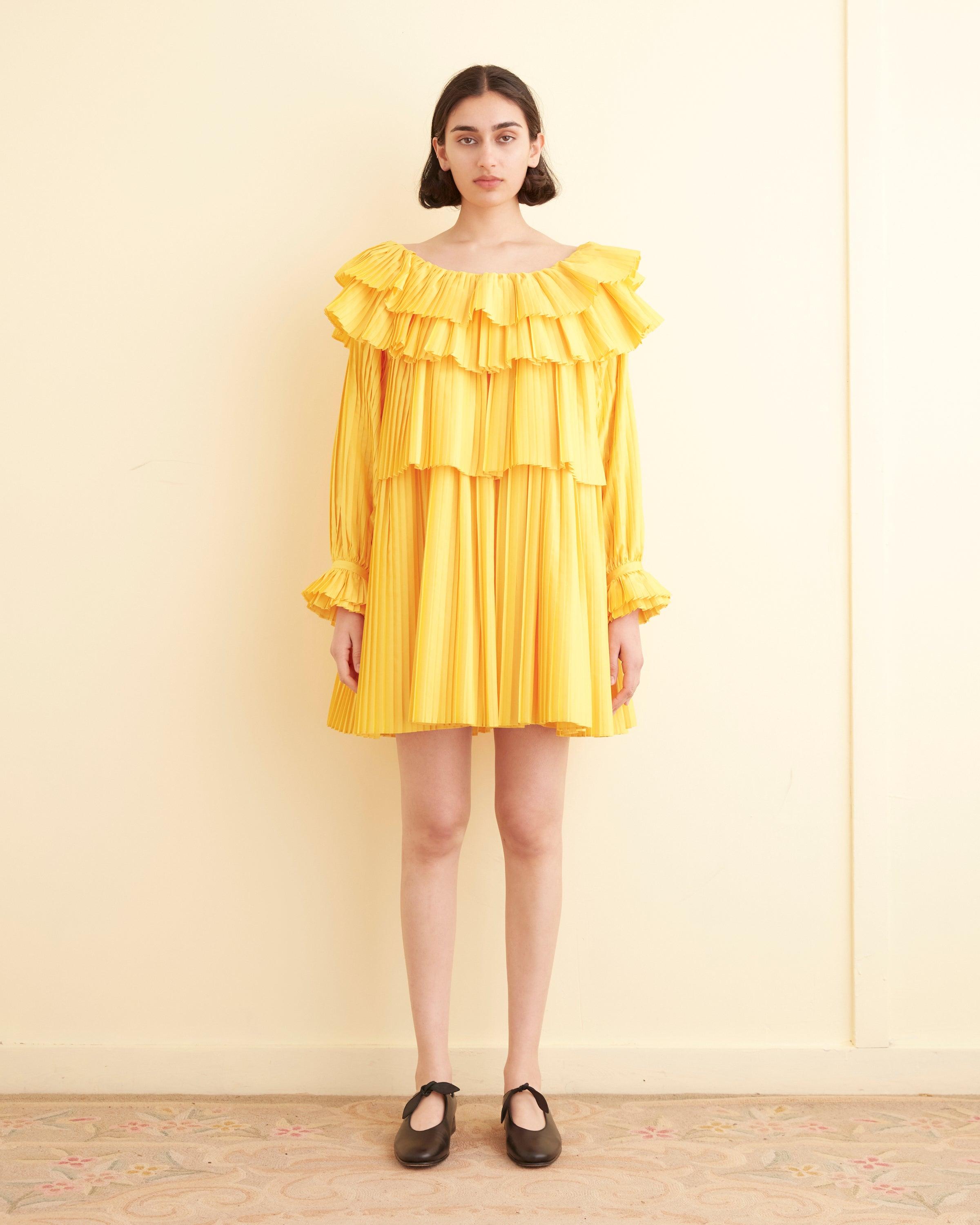 Brunch Dress - Yellow