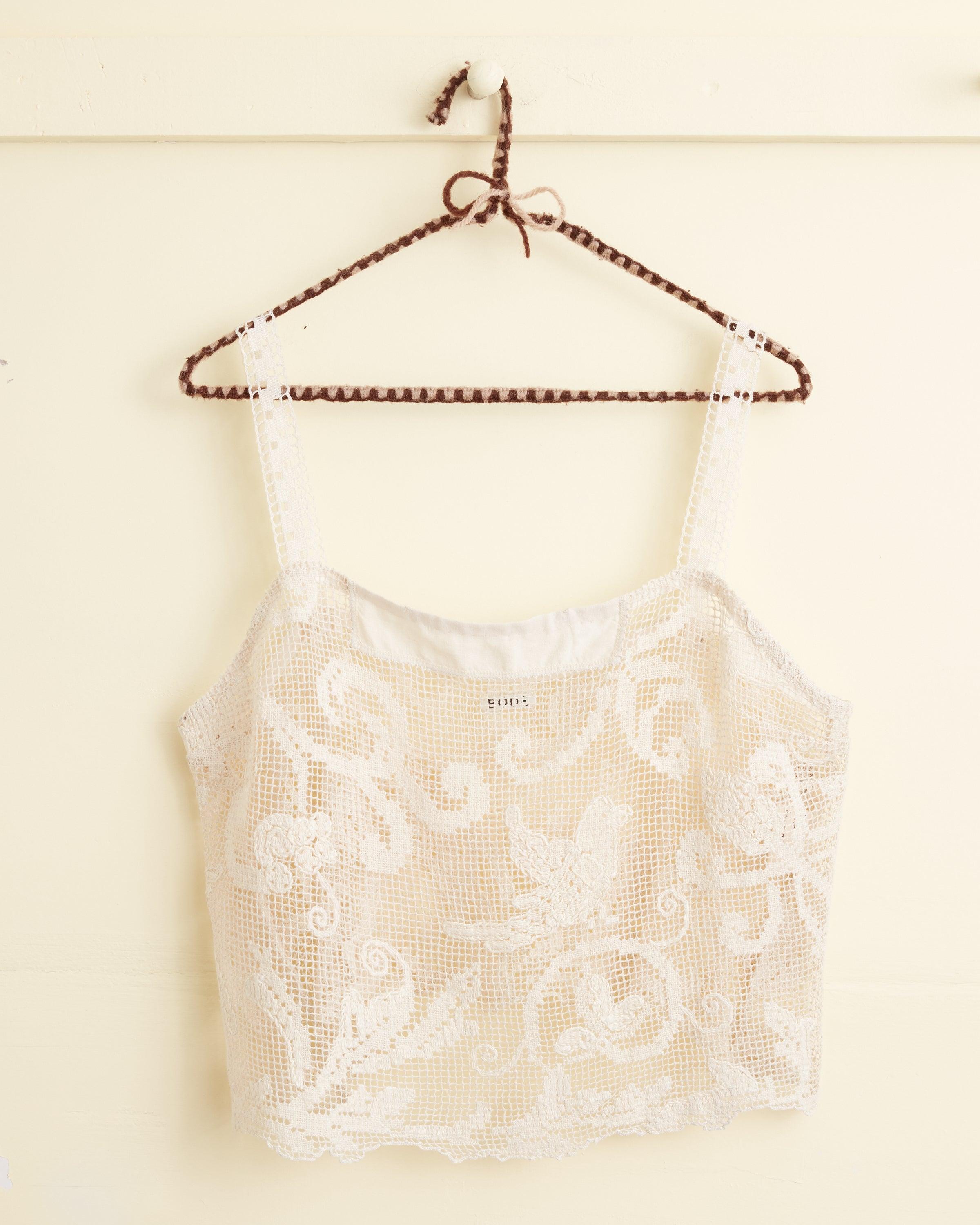 Ecru Filigree Top