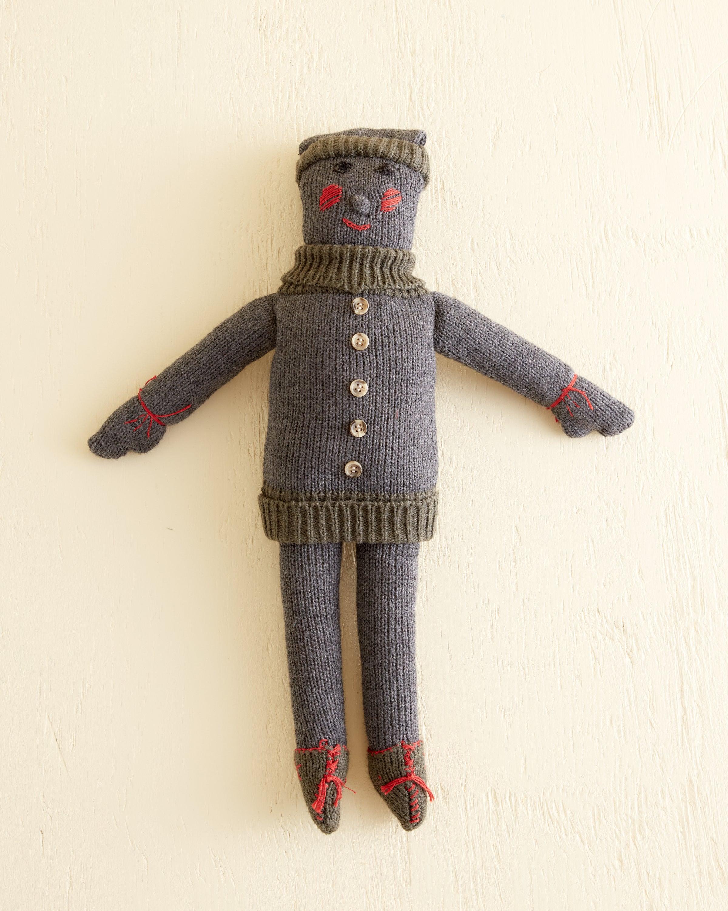 Knit Doll - Grey Multi