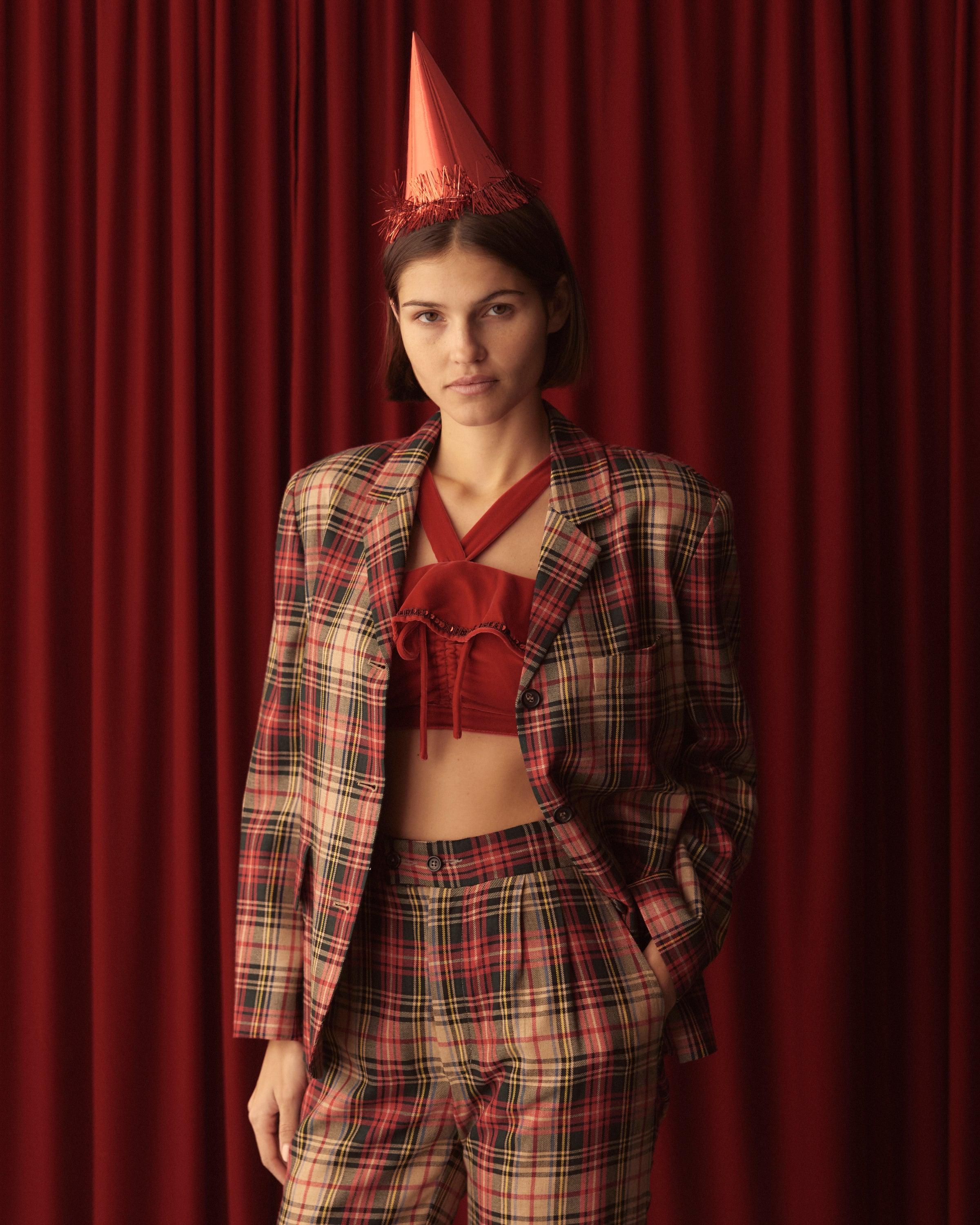 Truro Plaid Suit Jacket