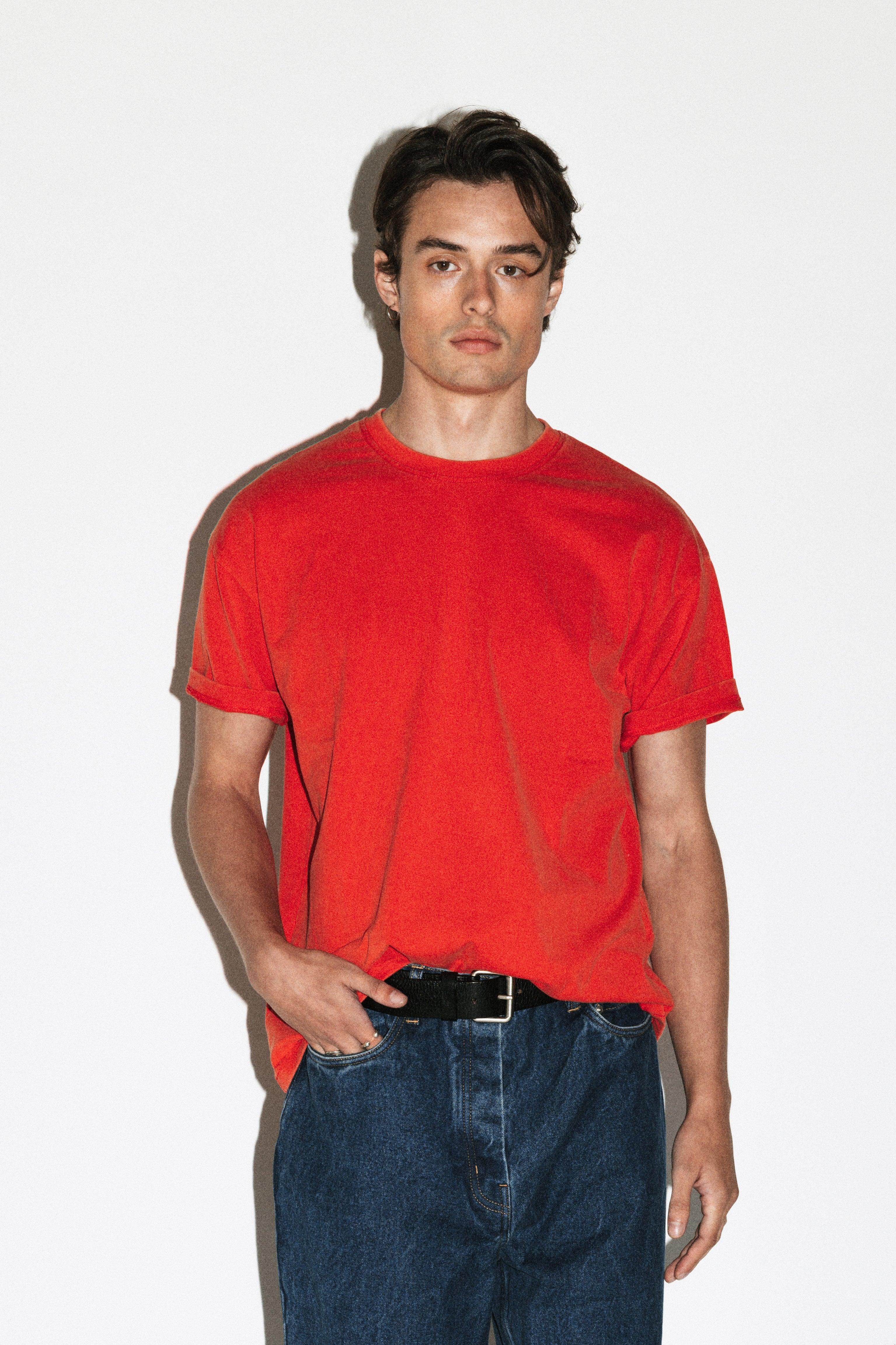 Eames Americana Fit T-Shirt | Sunfaded Red