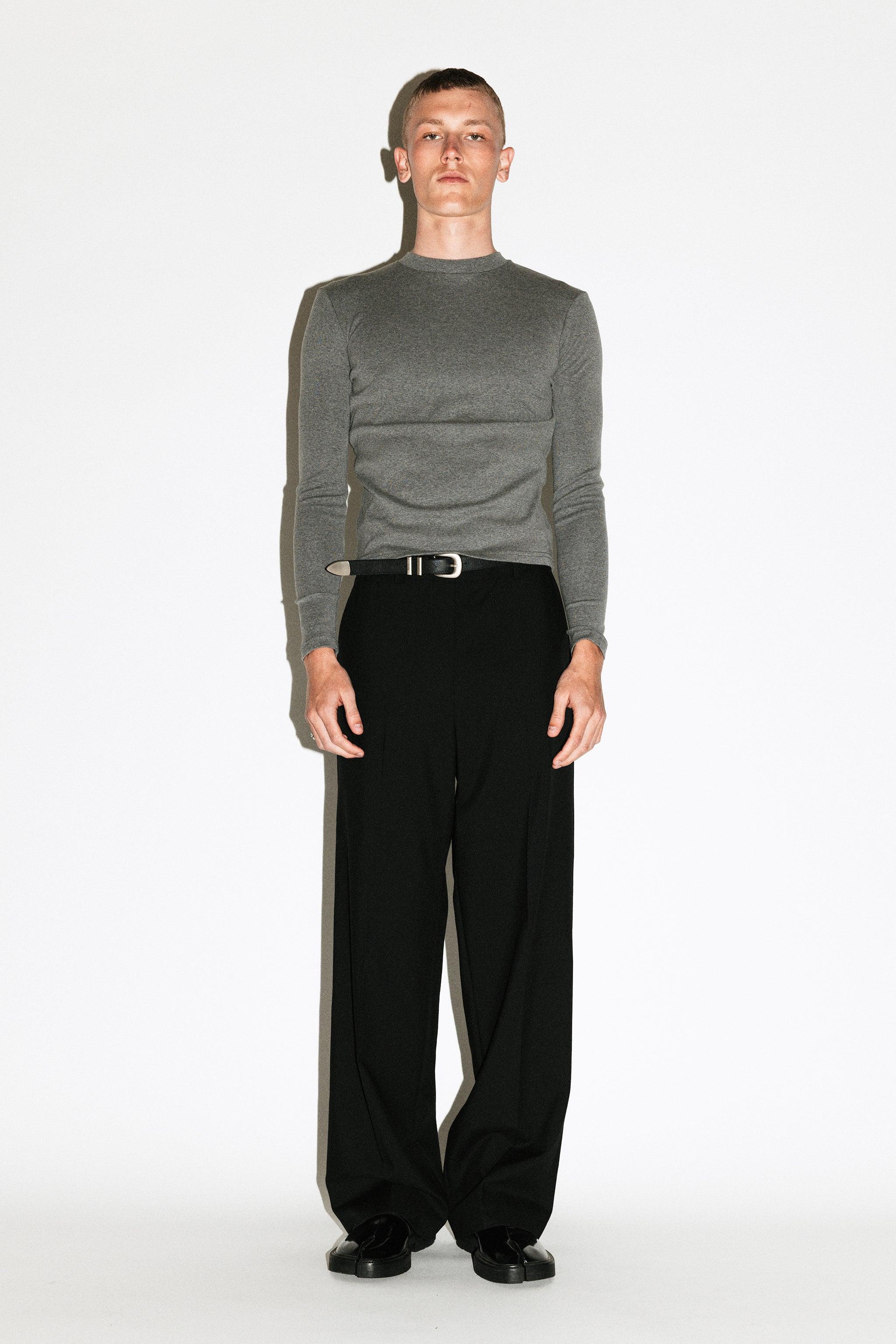 Cove Wide-Leg Trouser  |  Black