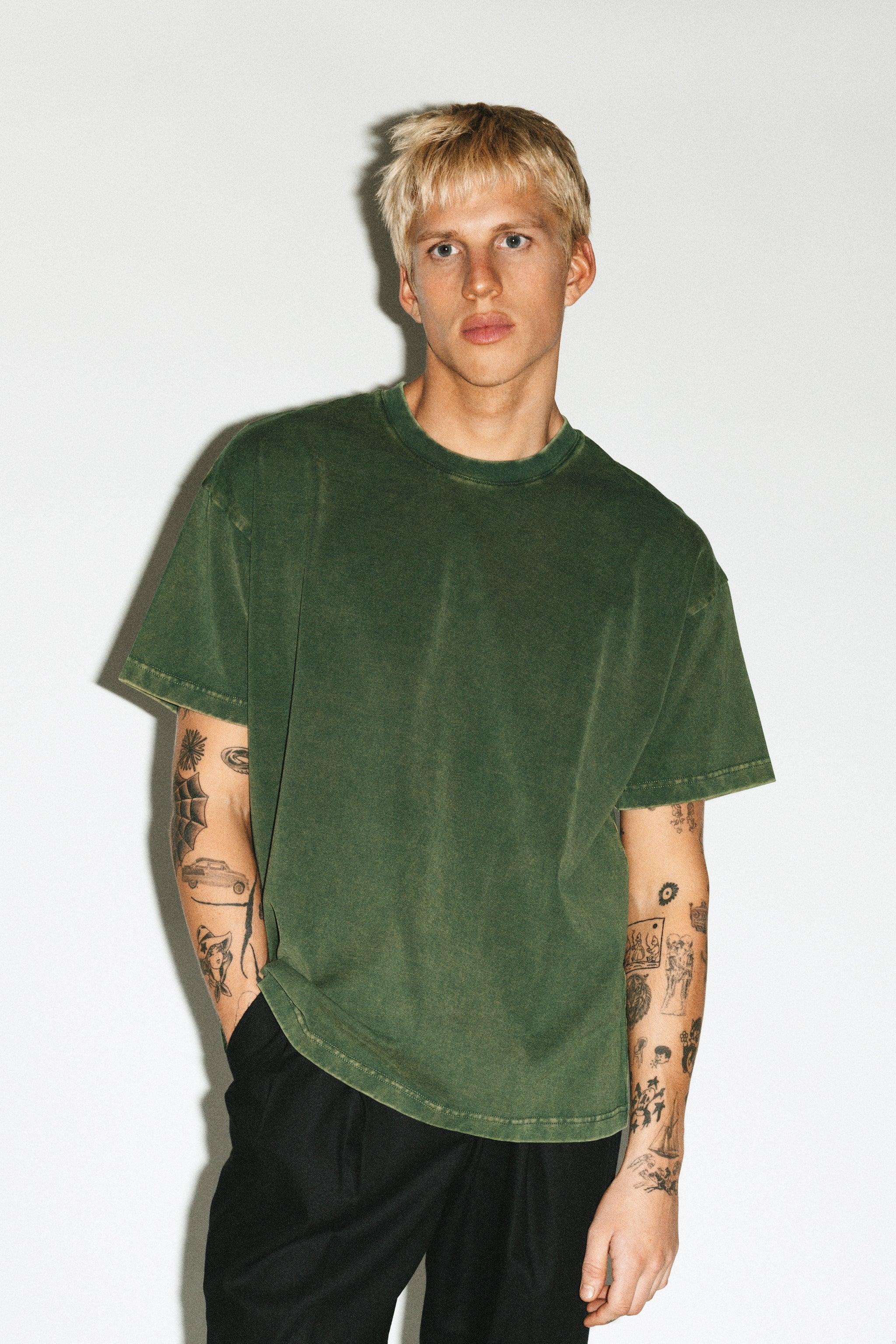 Eames Americana Fit T-Shirt | Sunfaded Moss