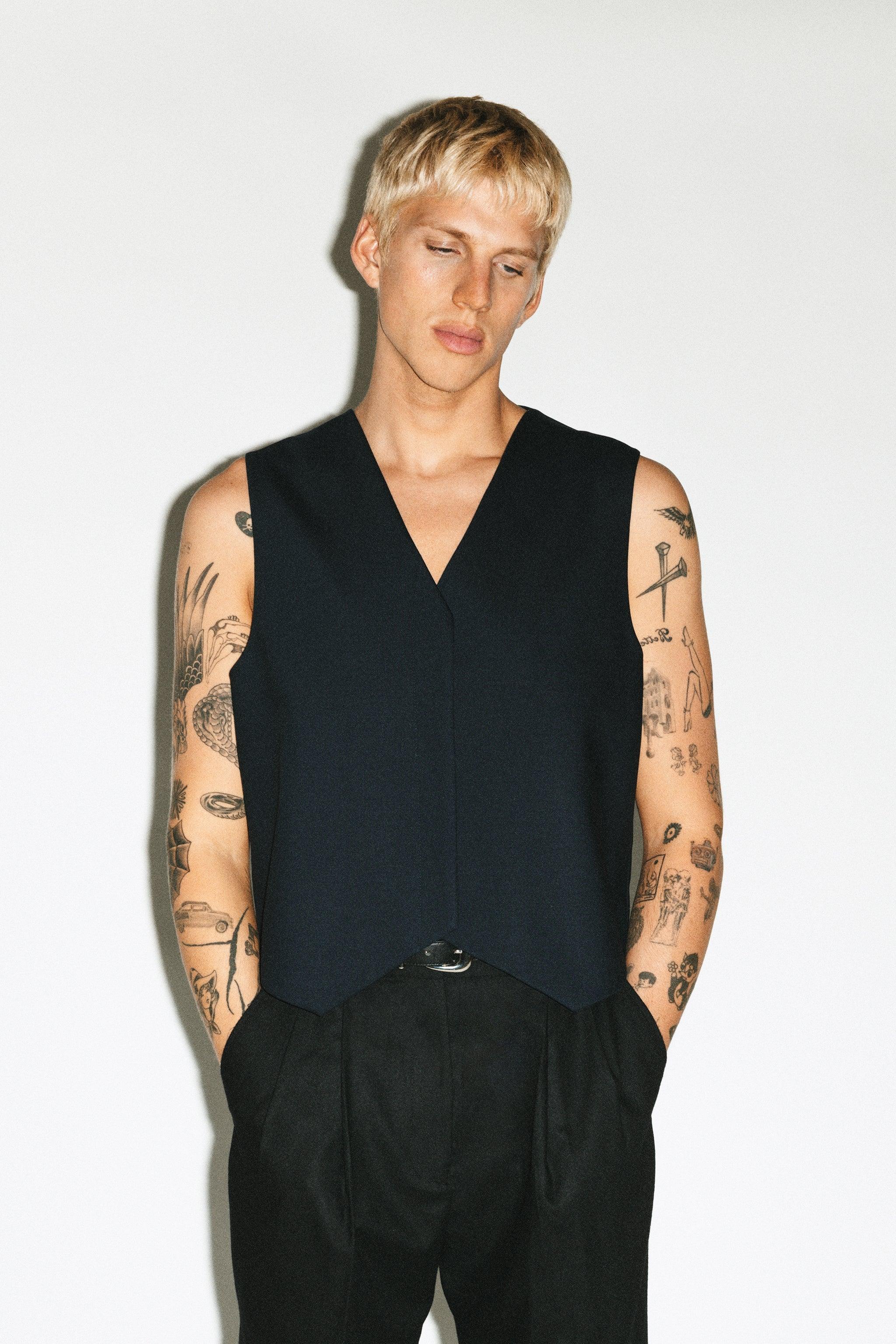 Nightingale Suit Vest  |  Navy