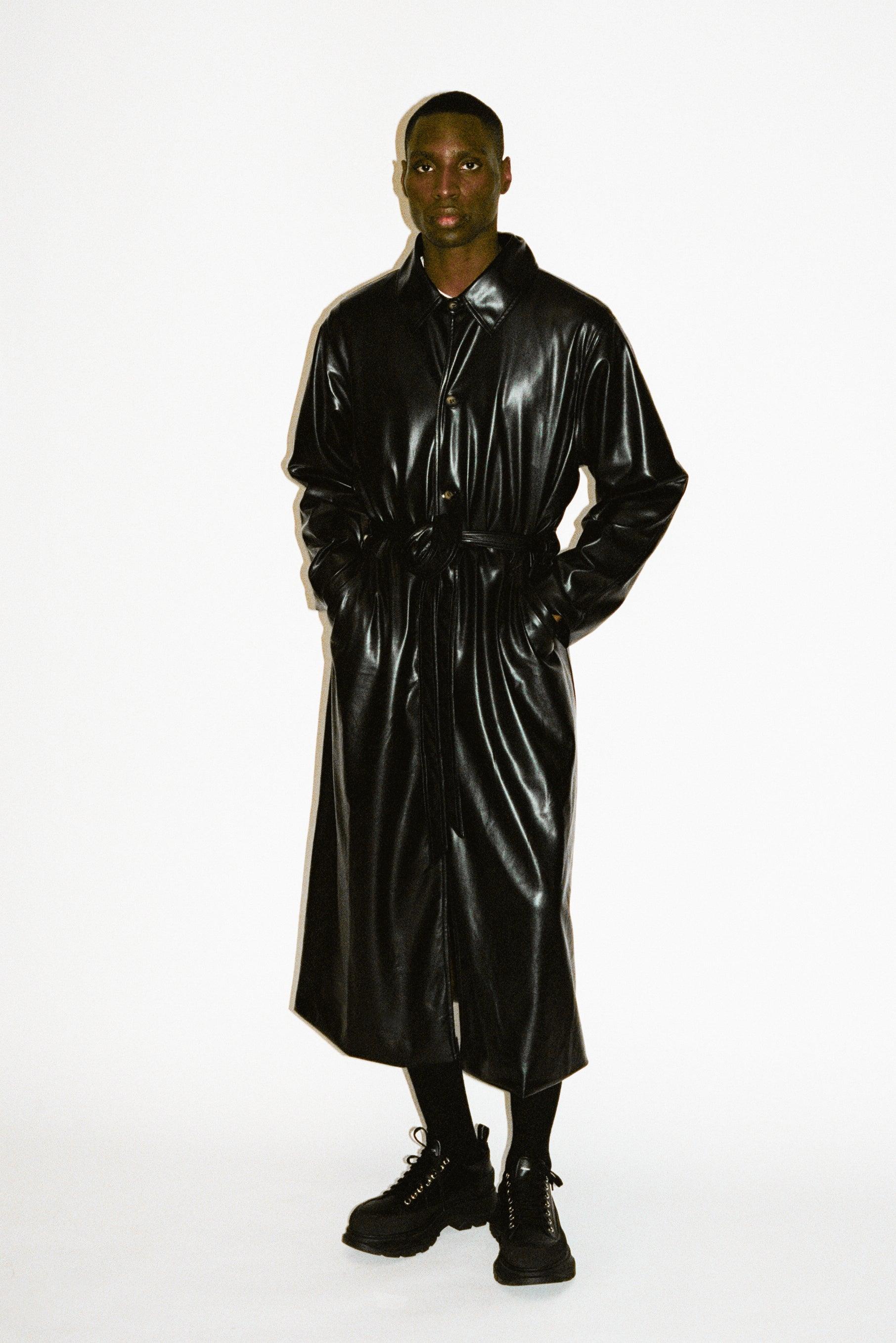 Palladium Vegan Leather Trench | Black