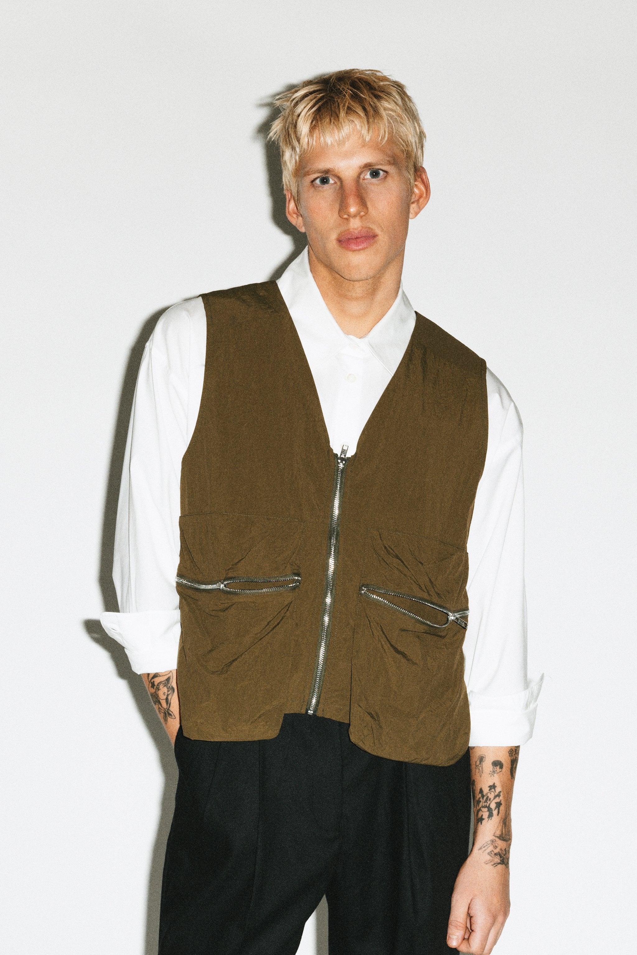 Elysian Utility Cargo Vest  |  Olive