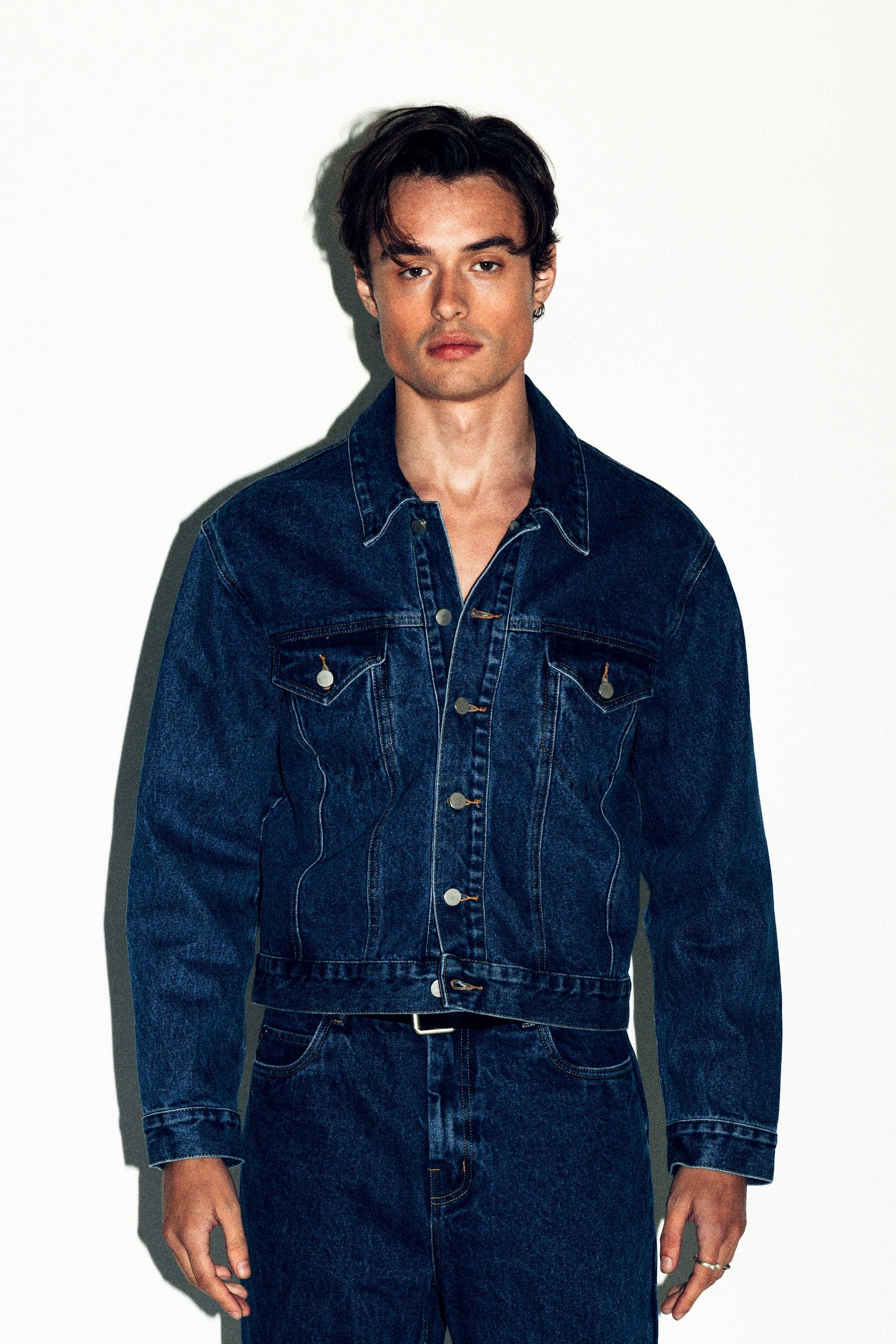 Runyon Western Denim Jacket  |  Indigo