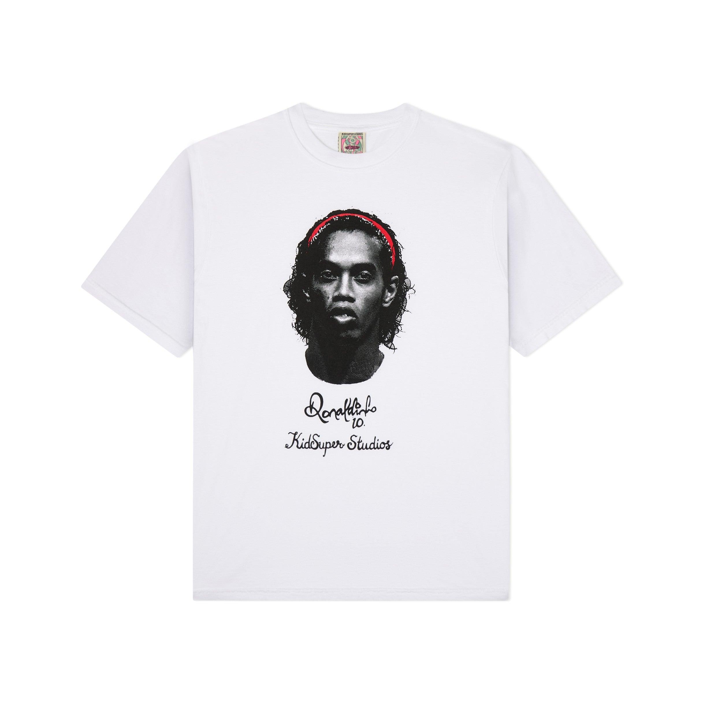 Ronaldinho x KidSuper Portrait Tee [White]