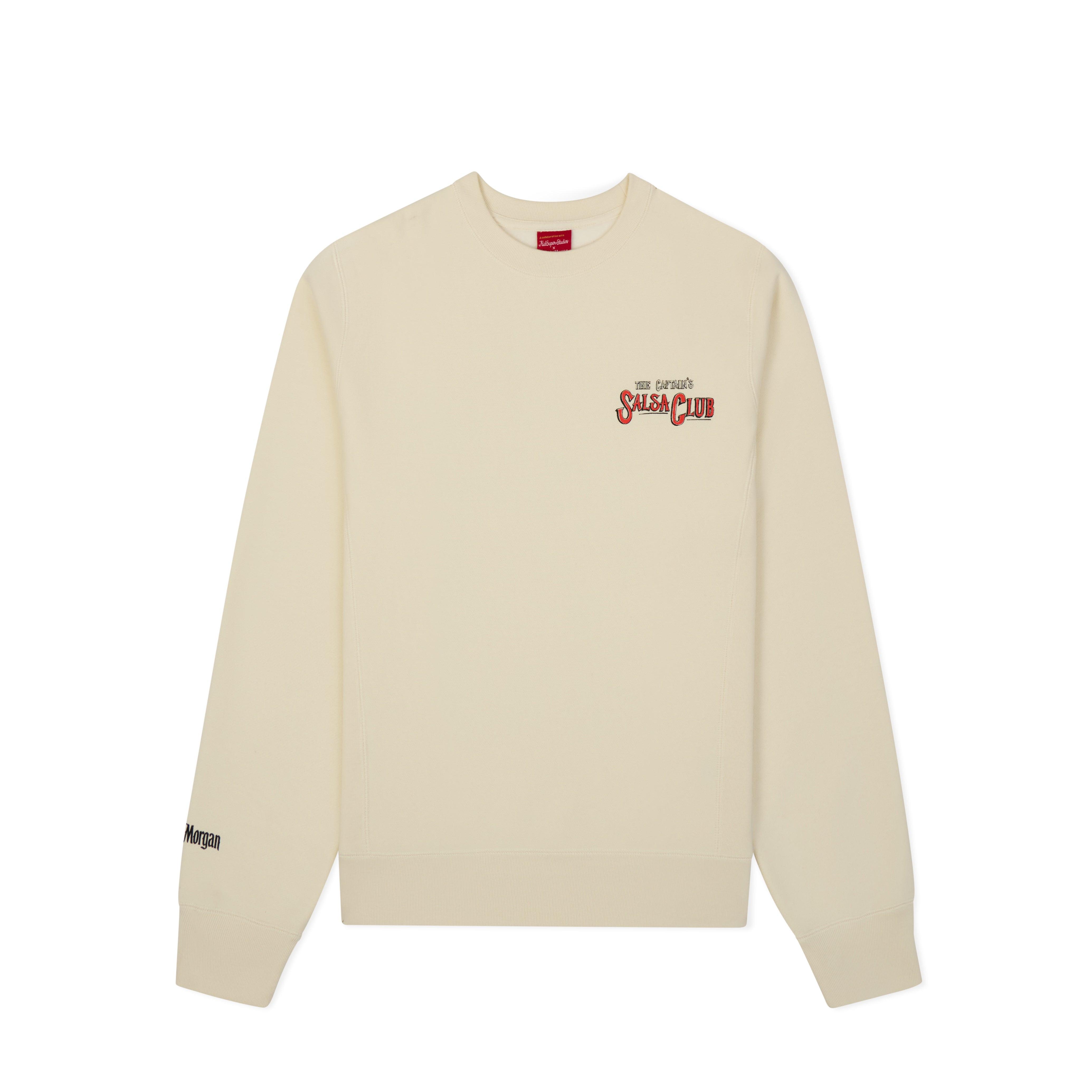 Captain Morgan x KidSuper x Victor Cruz Crewneck  [Cream]