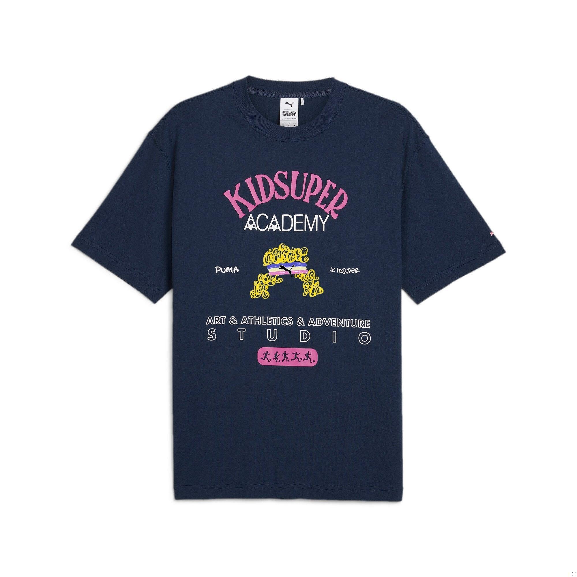 Puma x KidSuper Academy Graphic Tee [Club Navy]