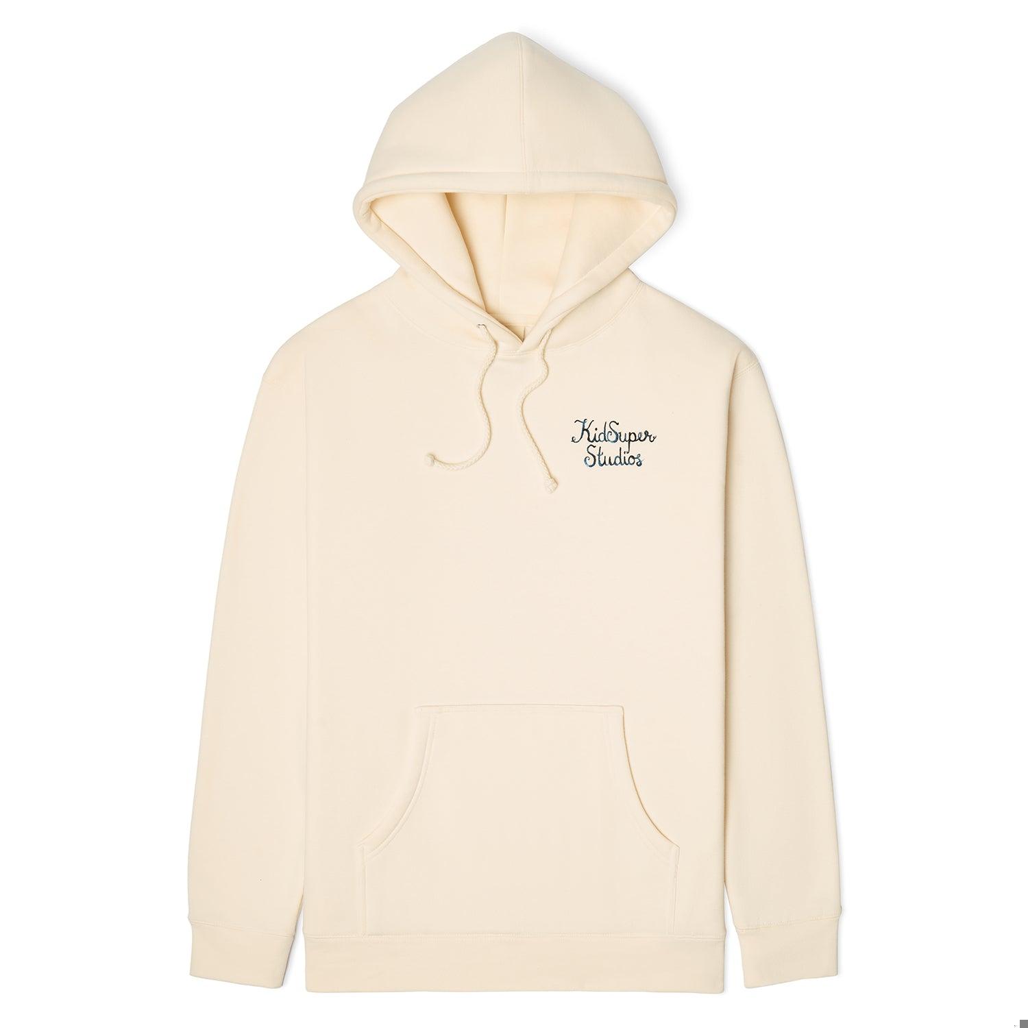 Script logo Hoodie [Cream]