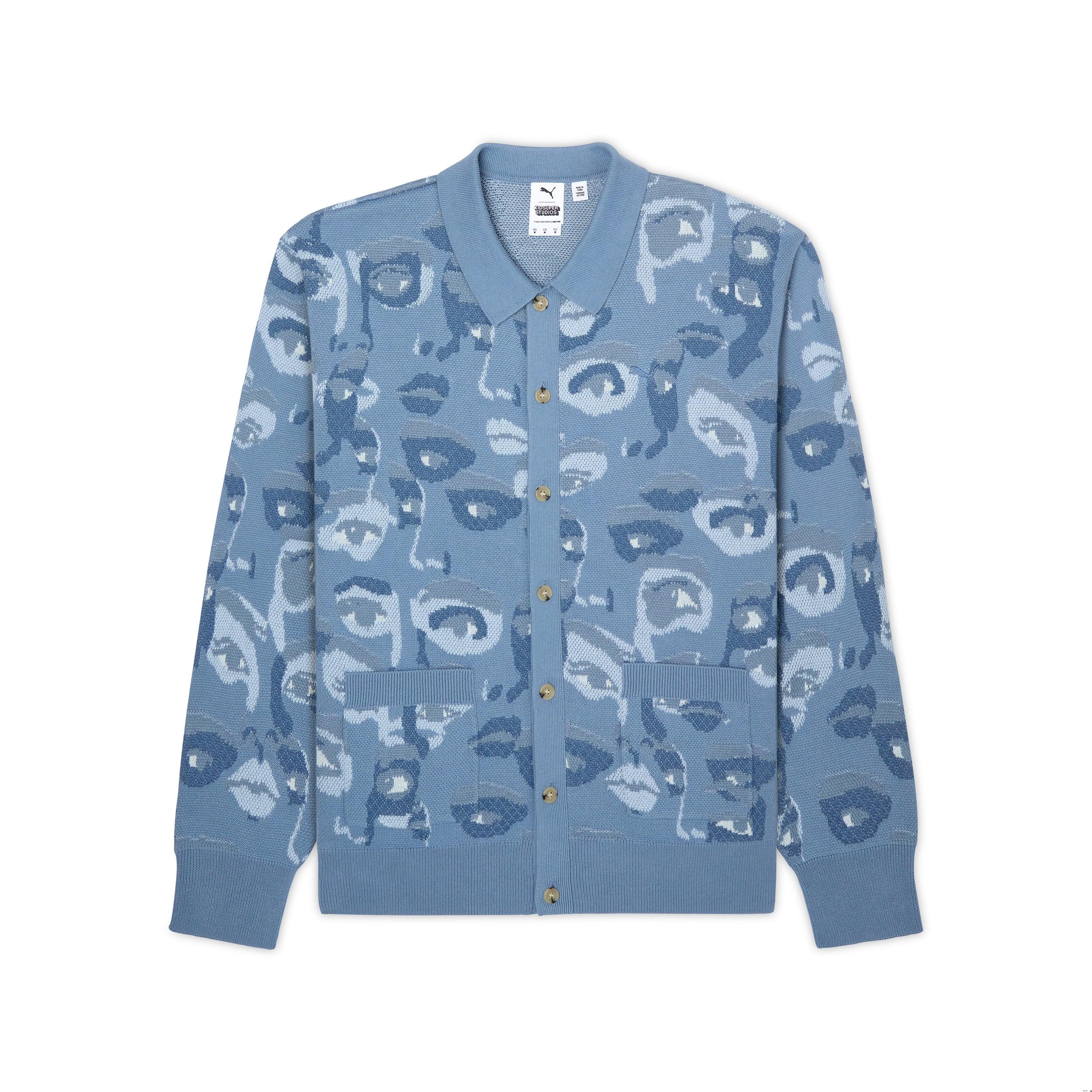 PUMA X KIDSUPER CARDIGAN [ZEN BLUE]